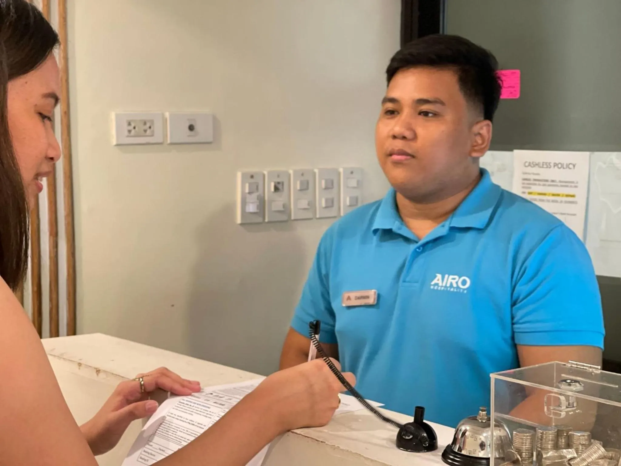 Staff in airobedz MANILA - A Value Hotel