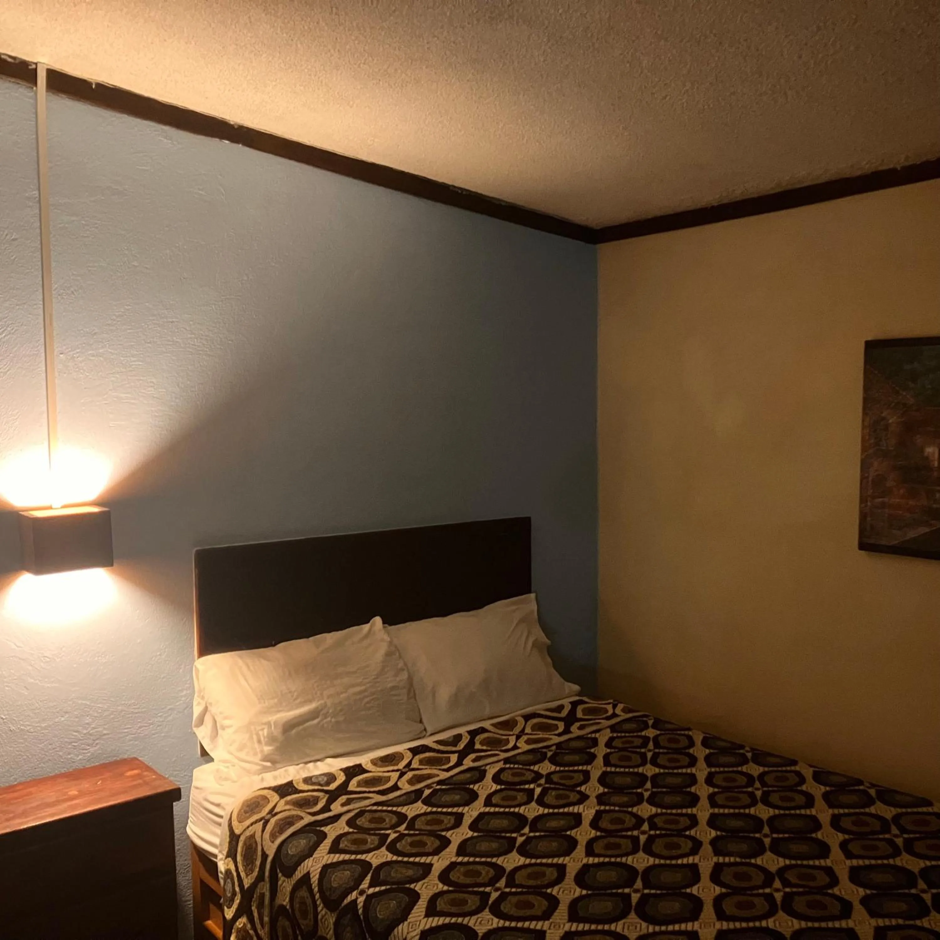 Bed in Hotel Santa Fe