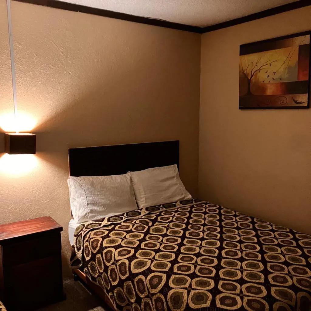 Bed in Hotel Santa Fe