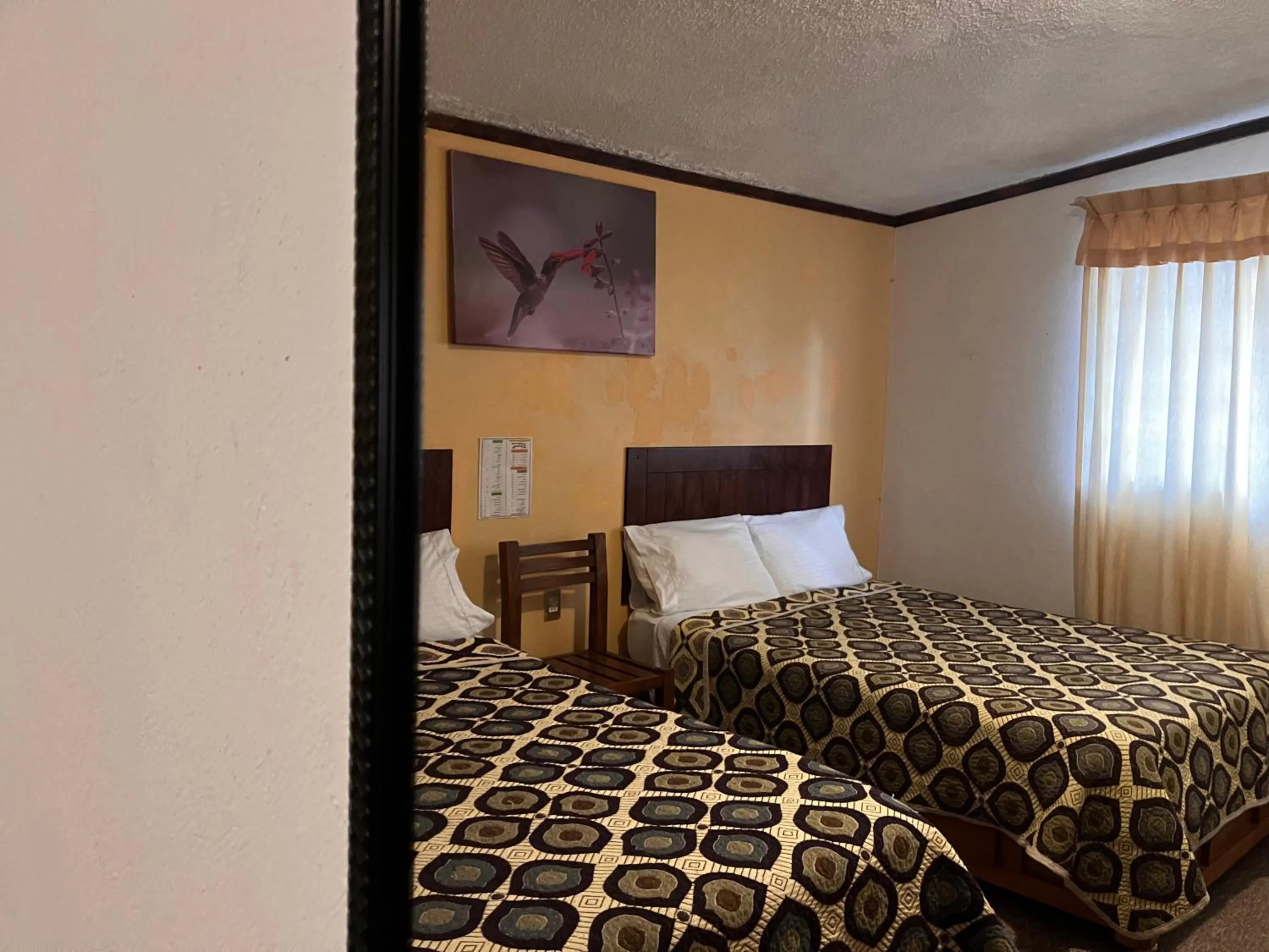 Bed in Hotel Santa Fe