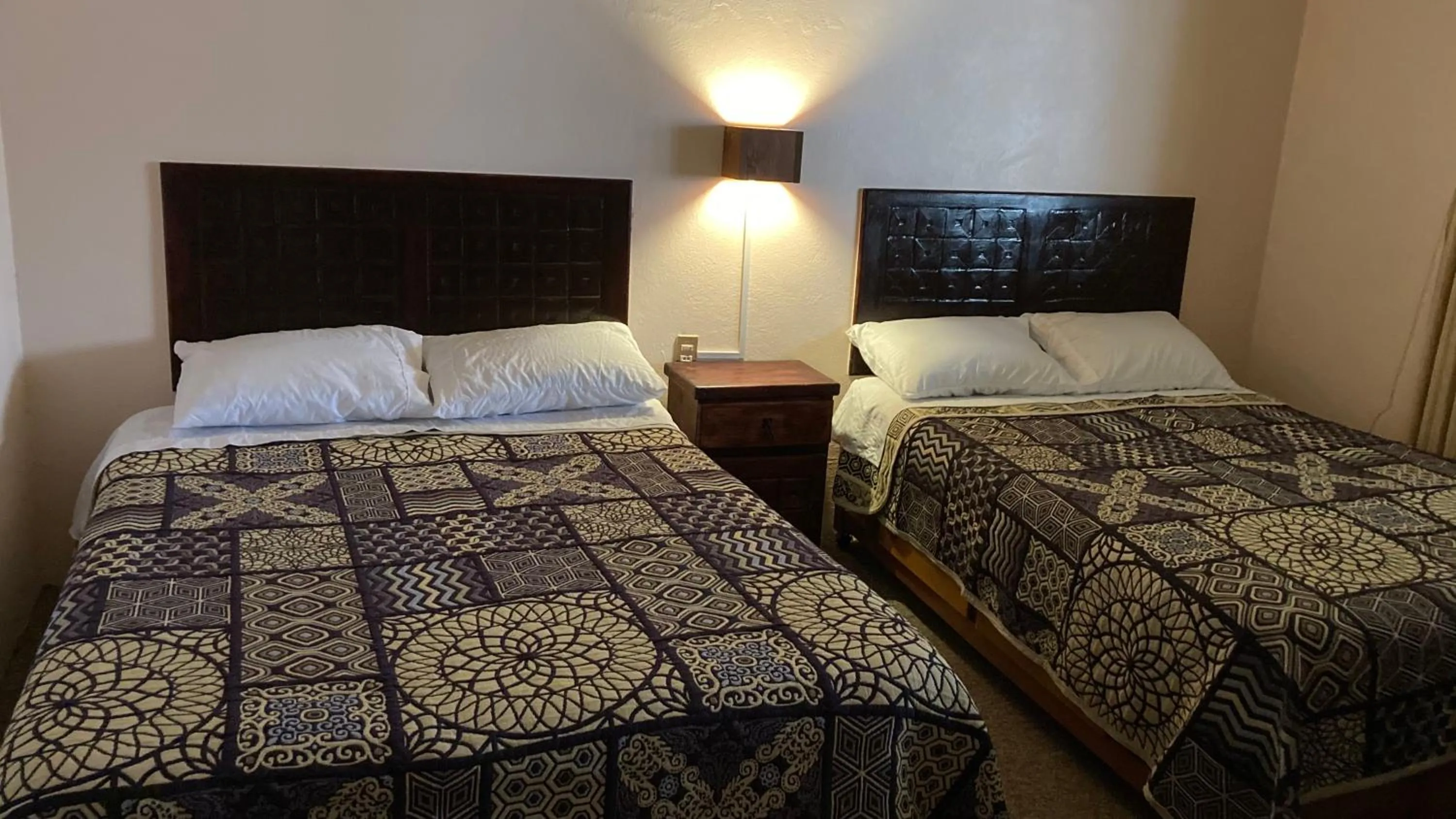 Bed in Hotel Santa Fe