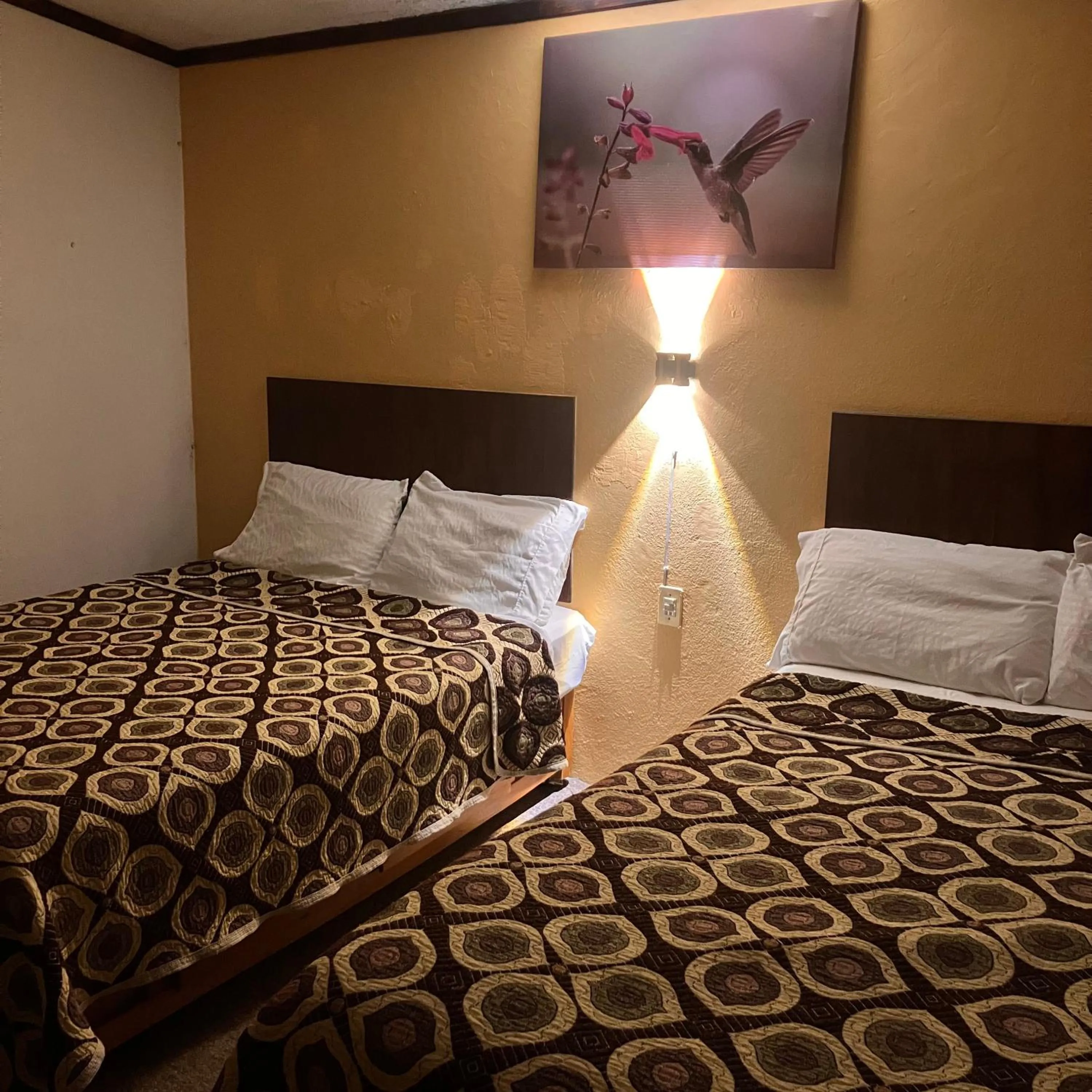 Bed in Hotel Santa Fe