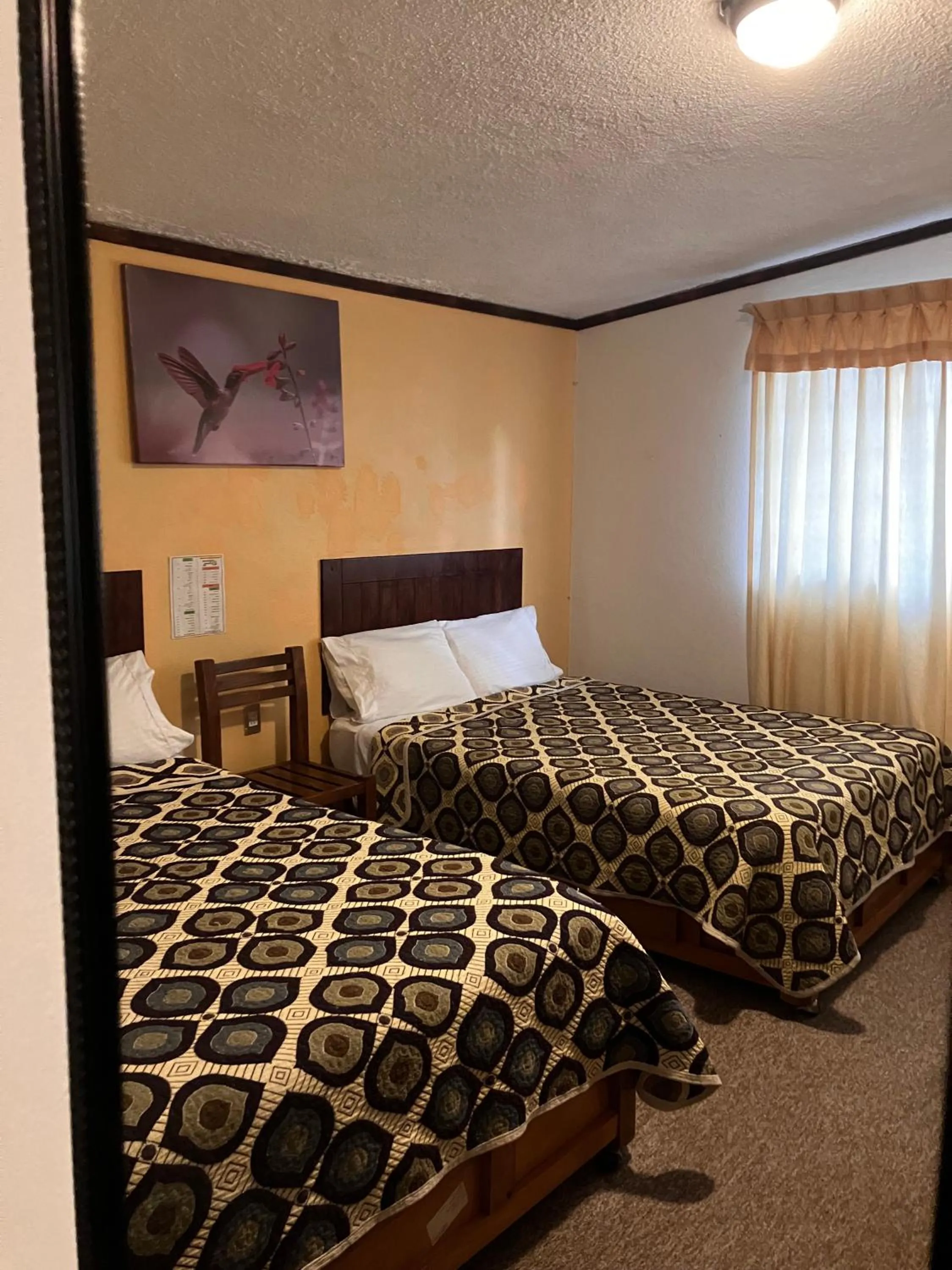 Bed in Hotel Santa Fe