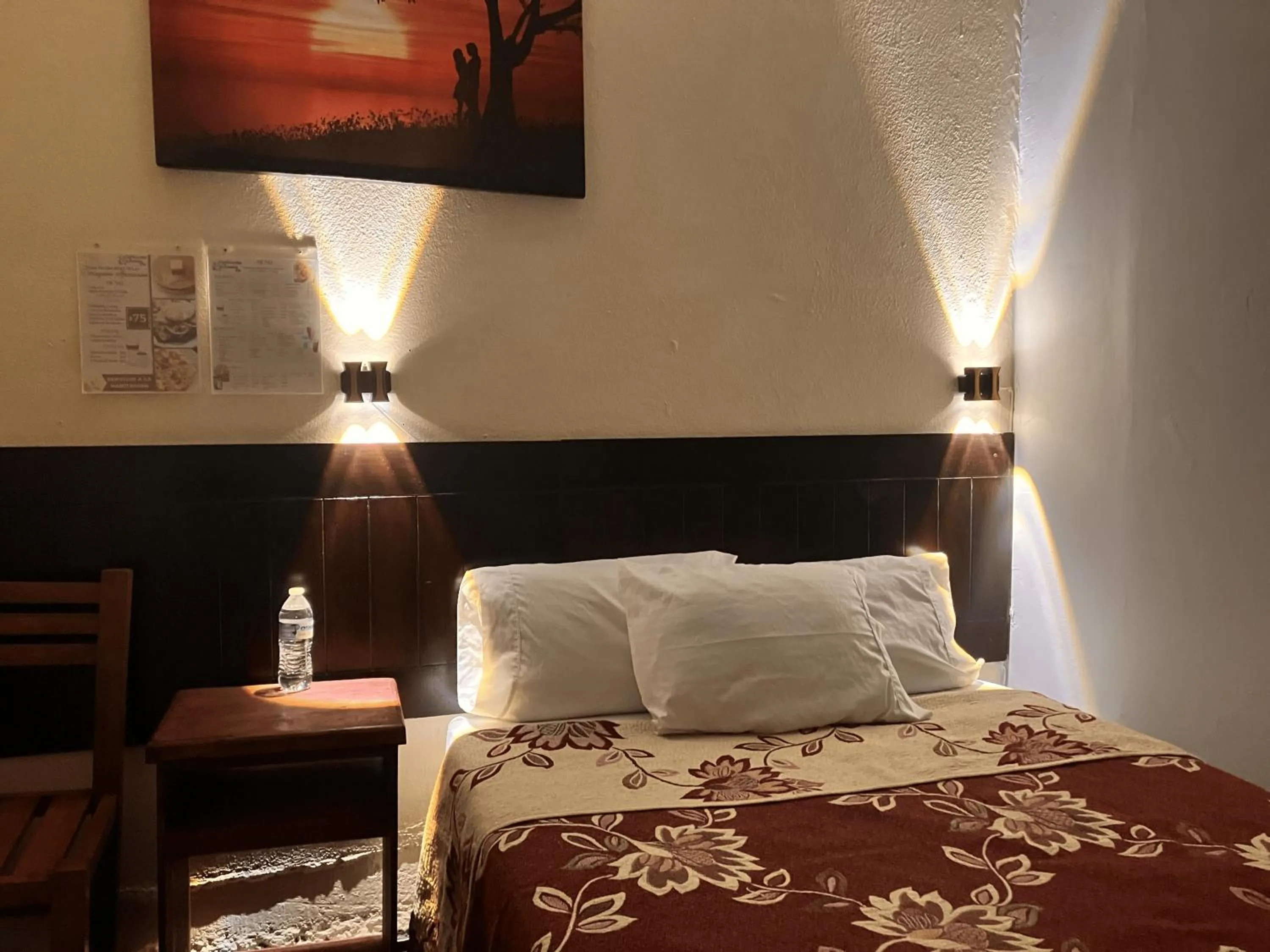 Bed in Hotel Santa Fe