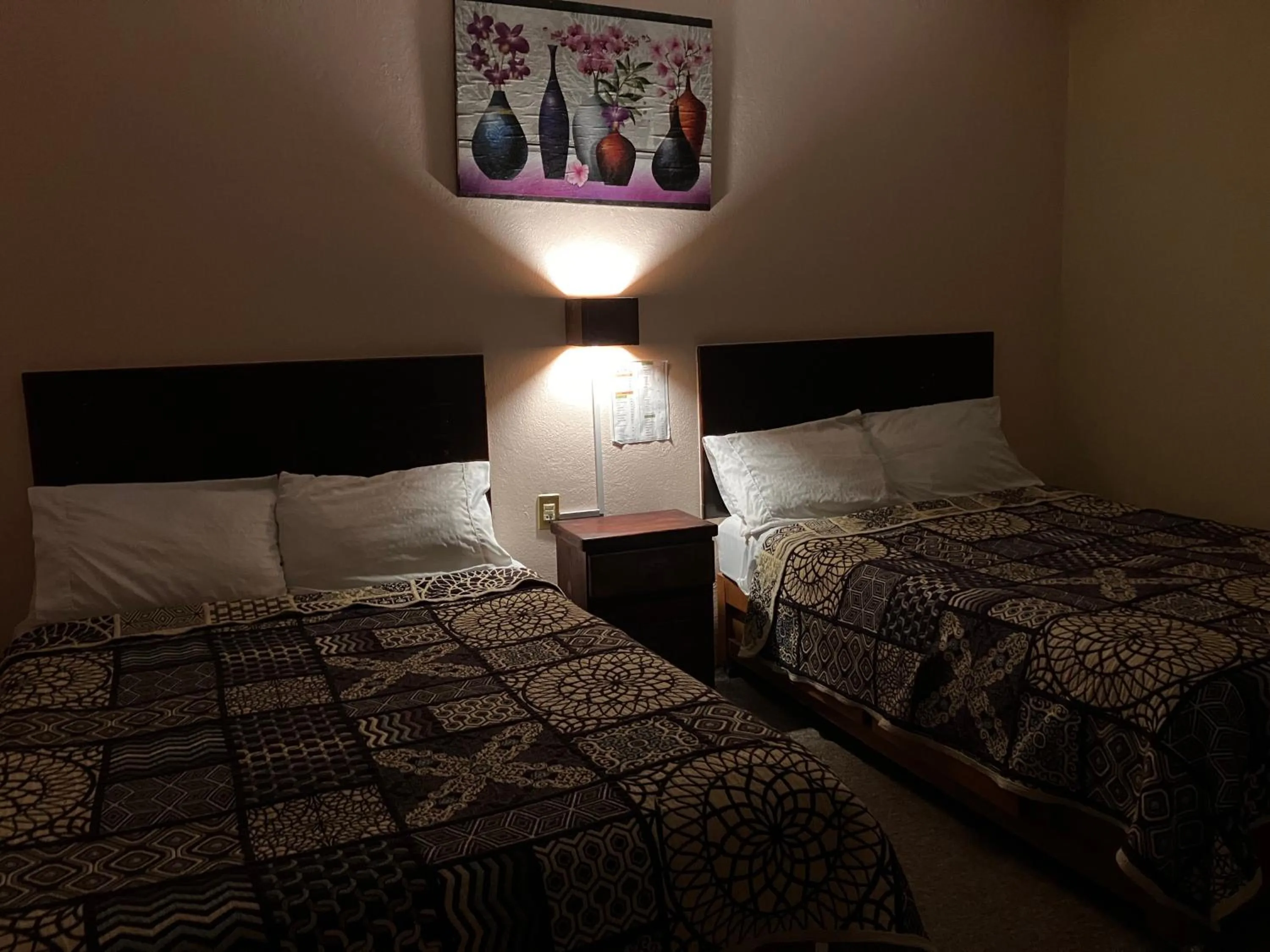 Bed in Hotel Santa Fe