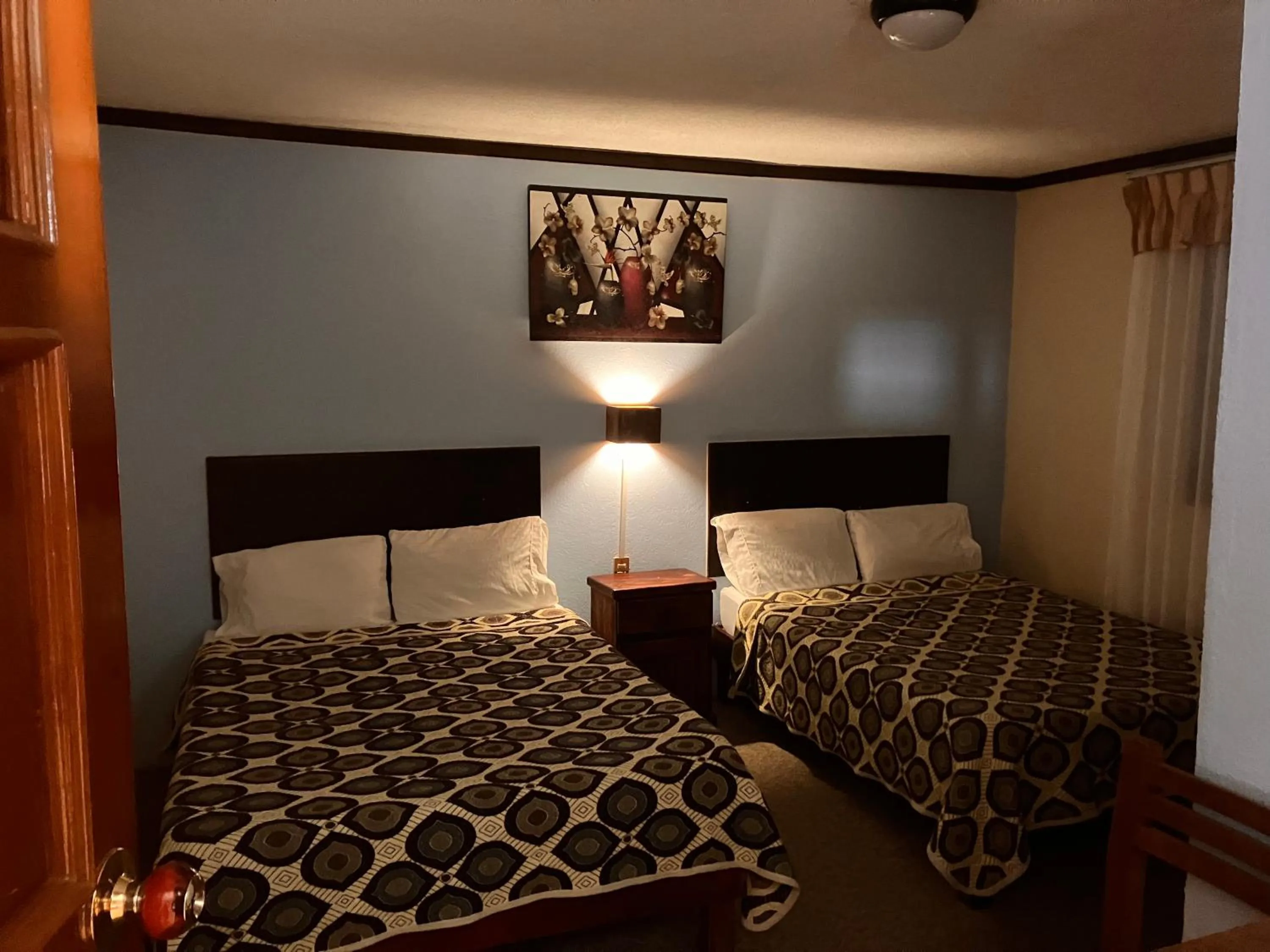 Bed in Hotel Santa Fe