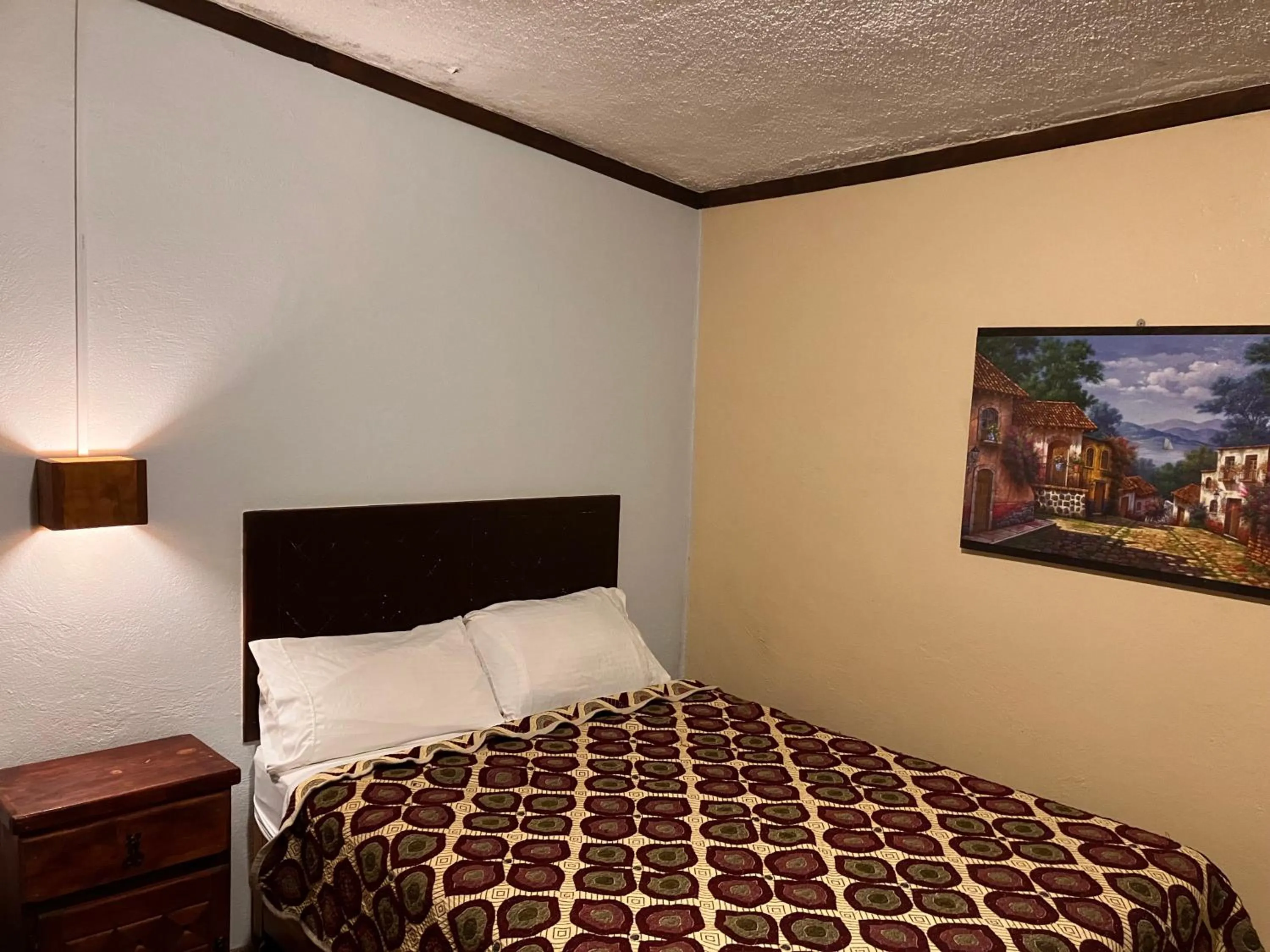 Bed in Hotel Santa Fe