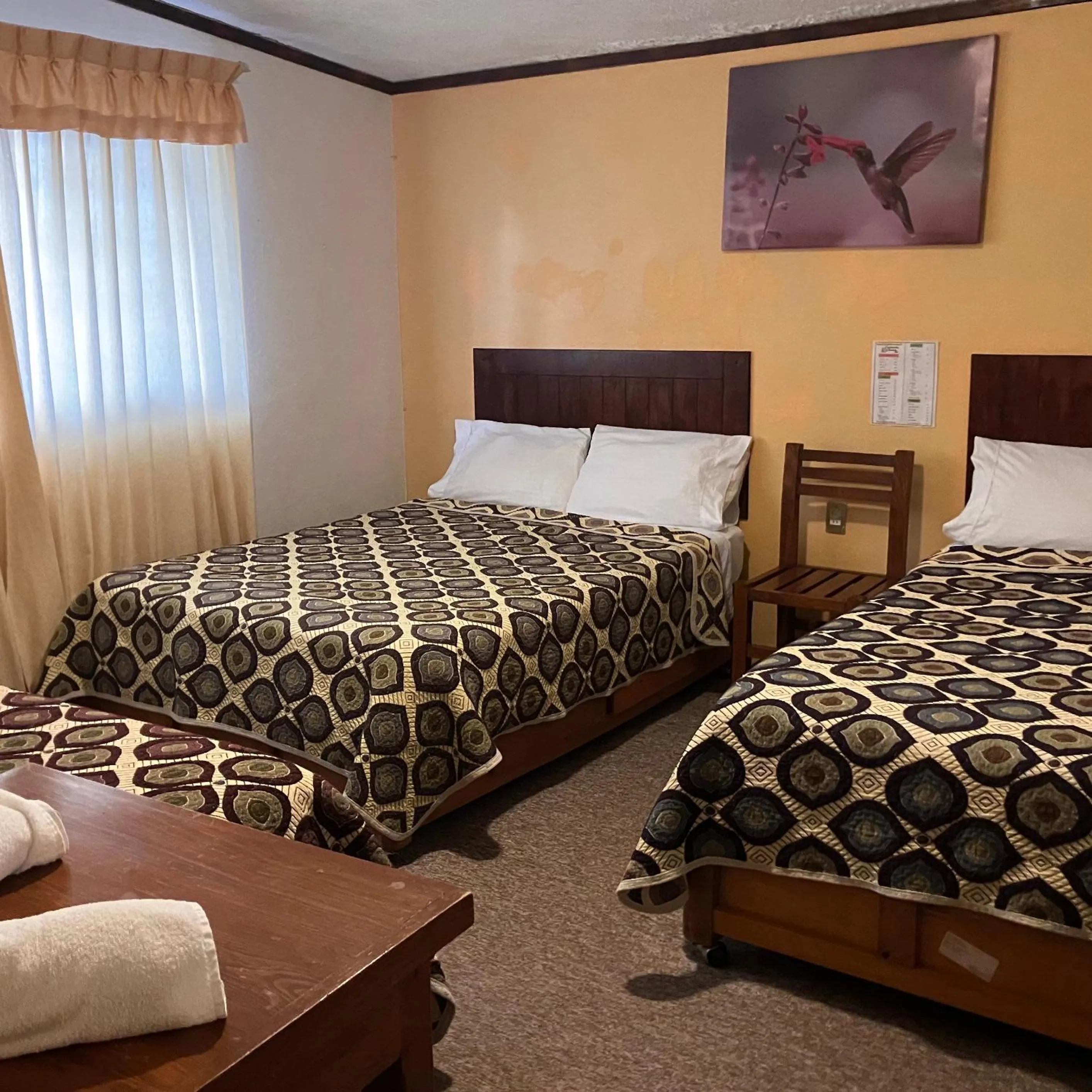 Bed in Hotel Santa Fe