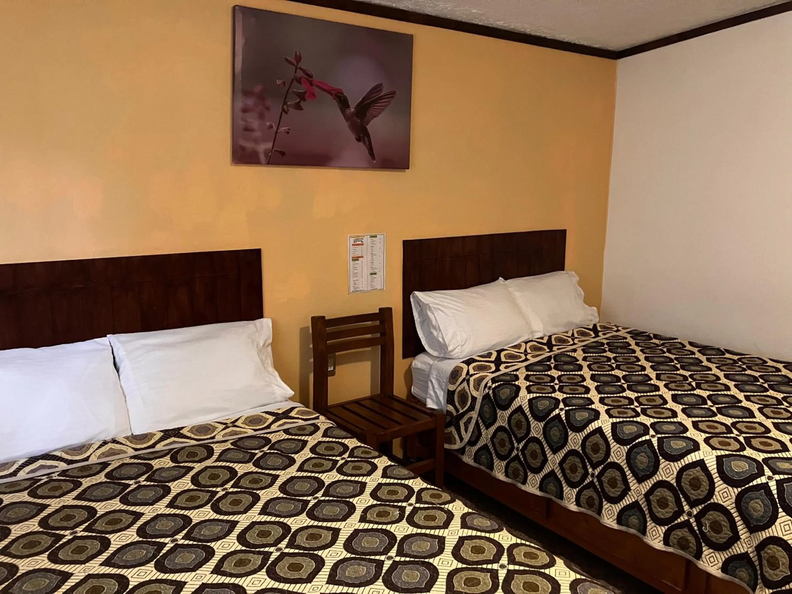 Bed in Hotel Santa Fe