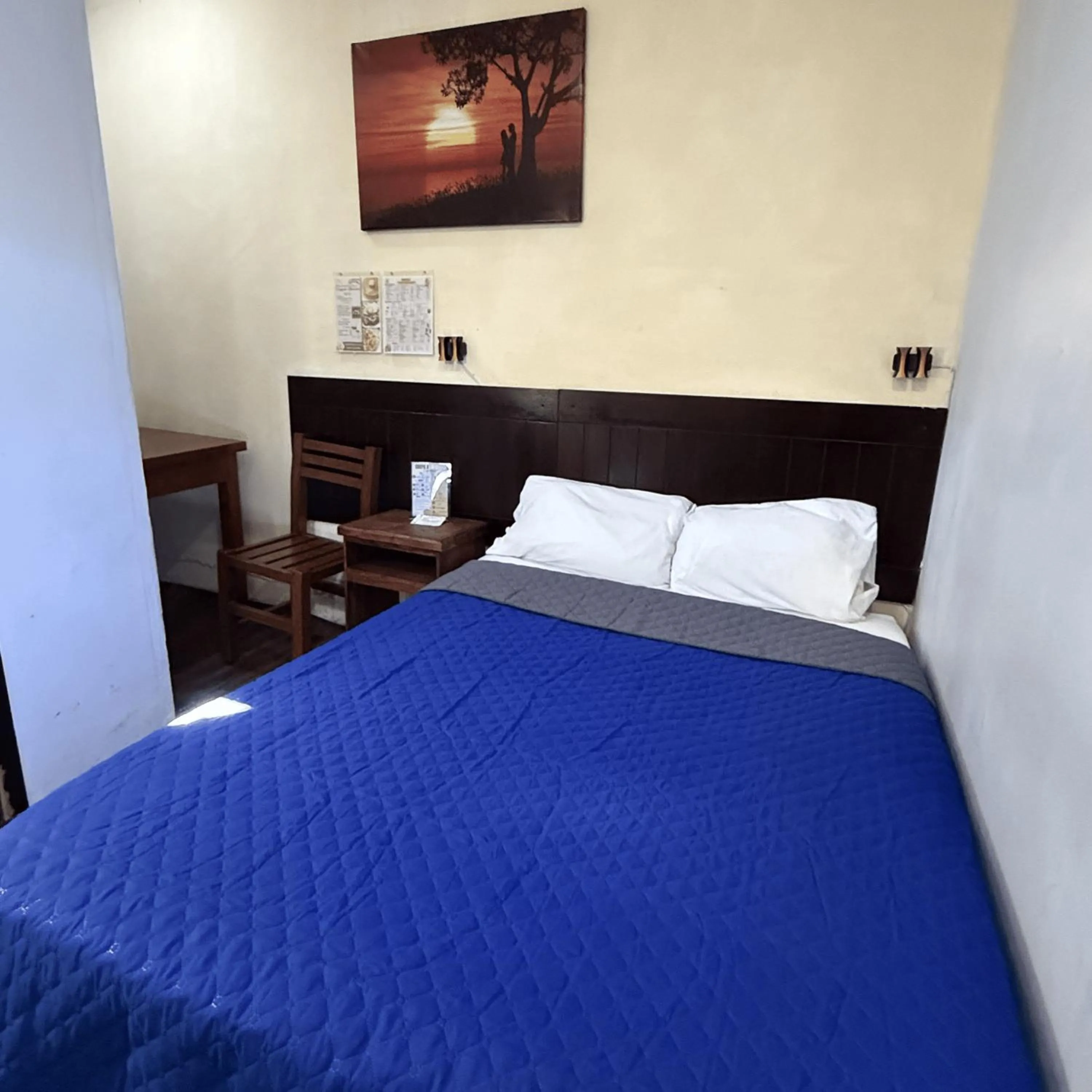 Bed in Hotel Santa Fe