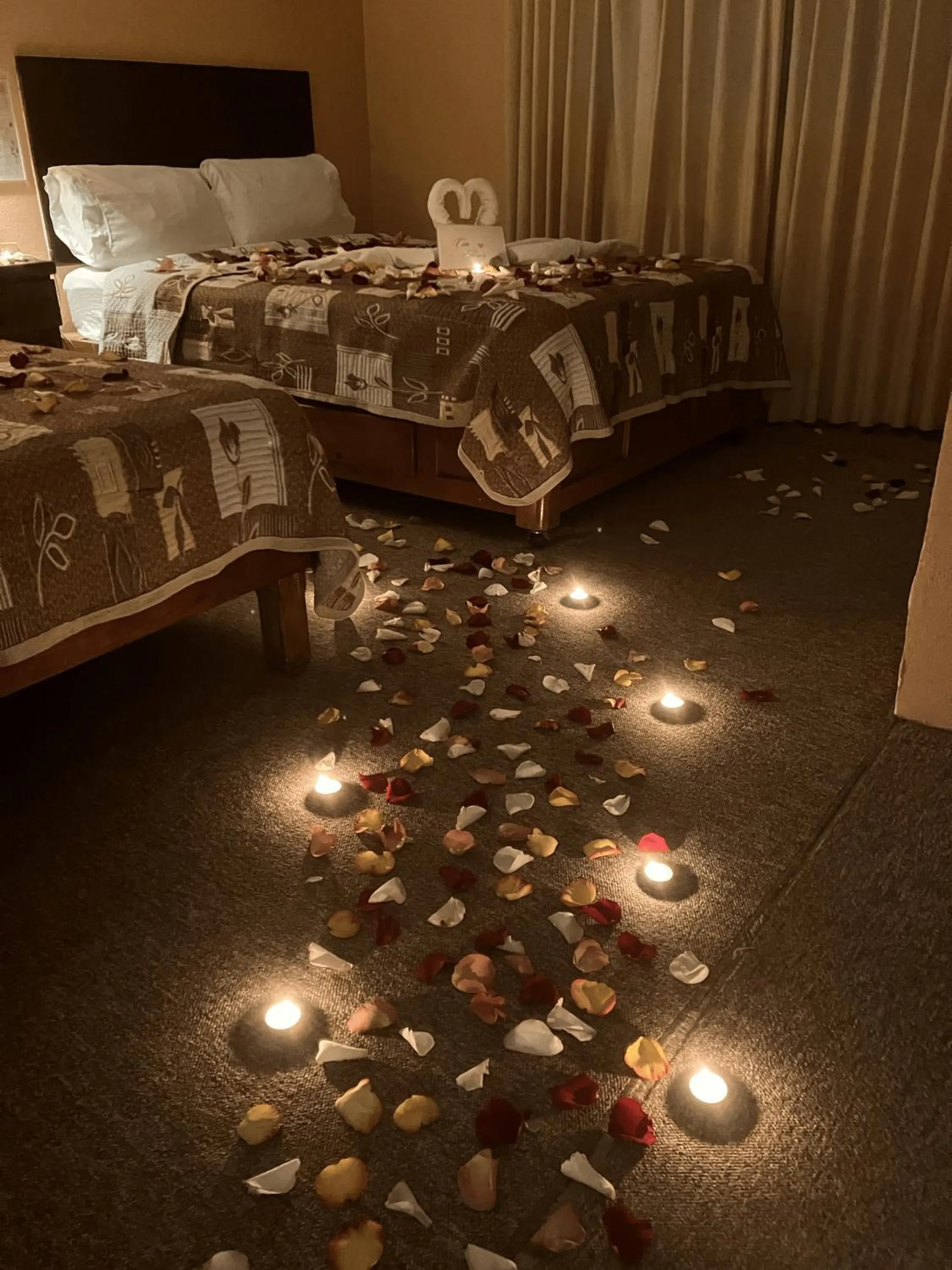 Bed in Hotel Santa Fe