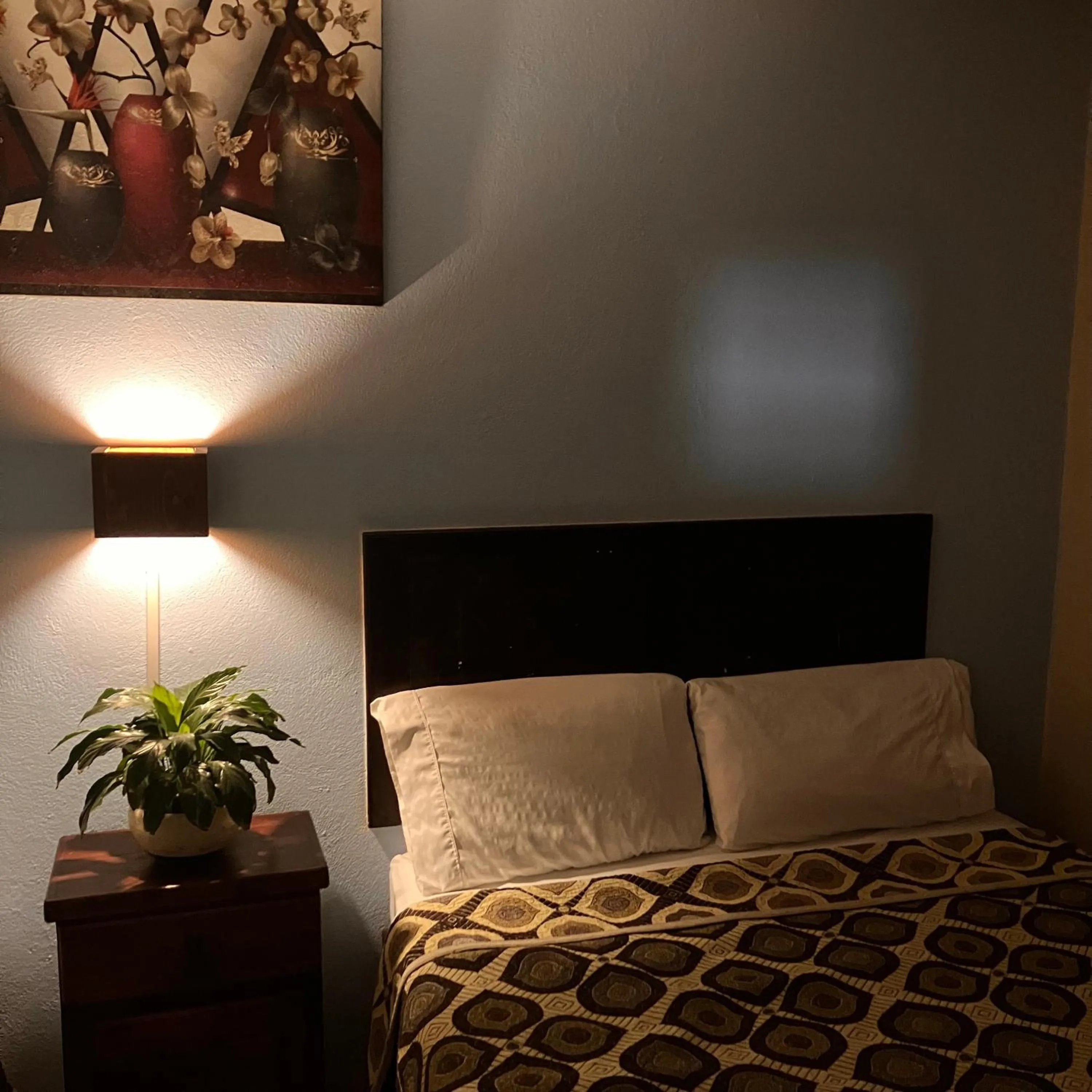 Bed in Hotel Santa Fe