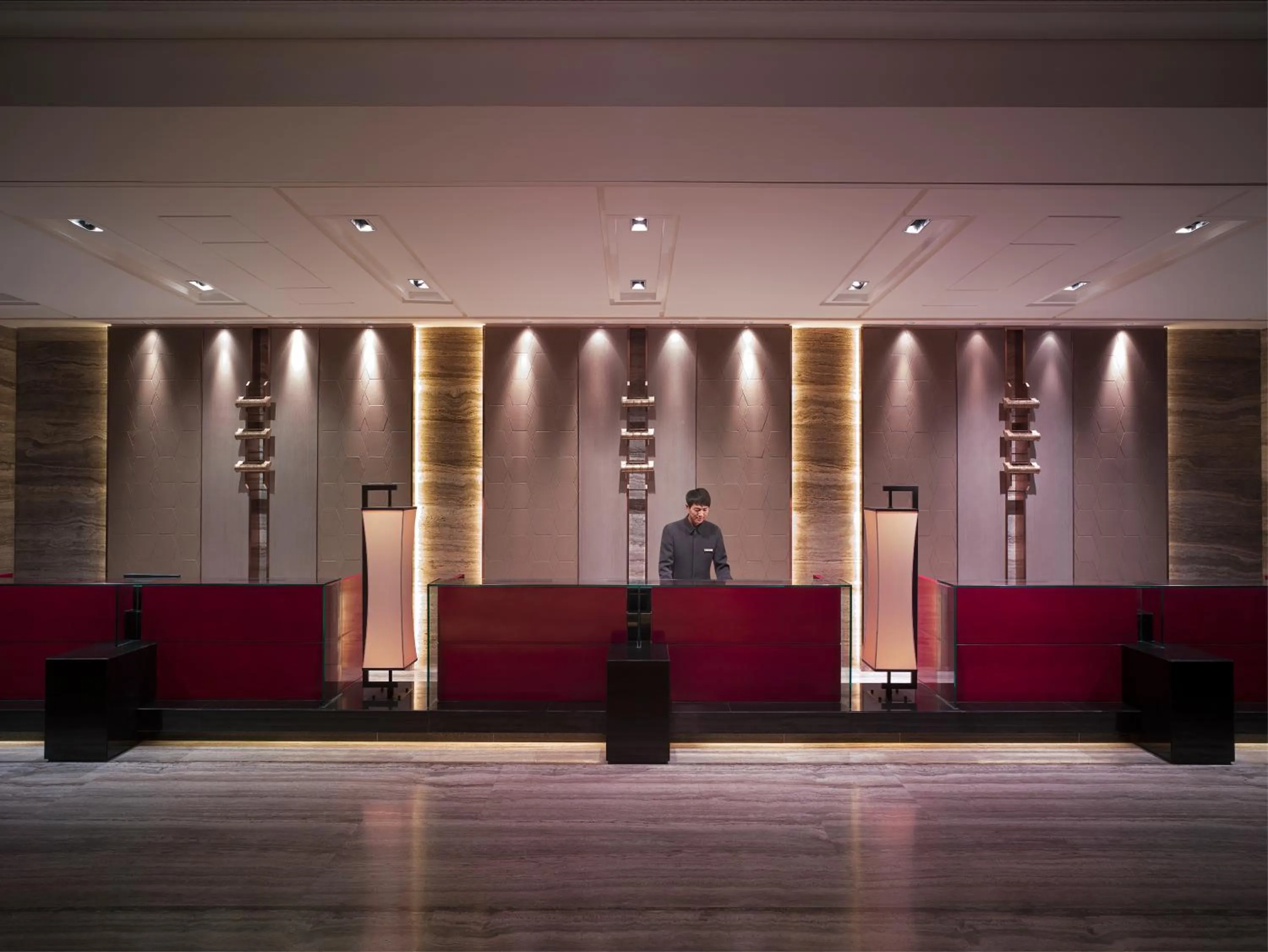 Lobby or reception in New World Beijing Hotel