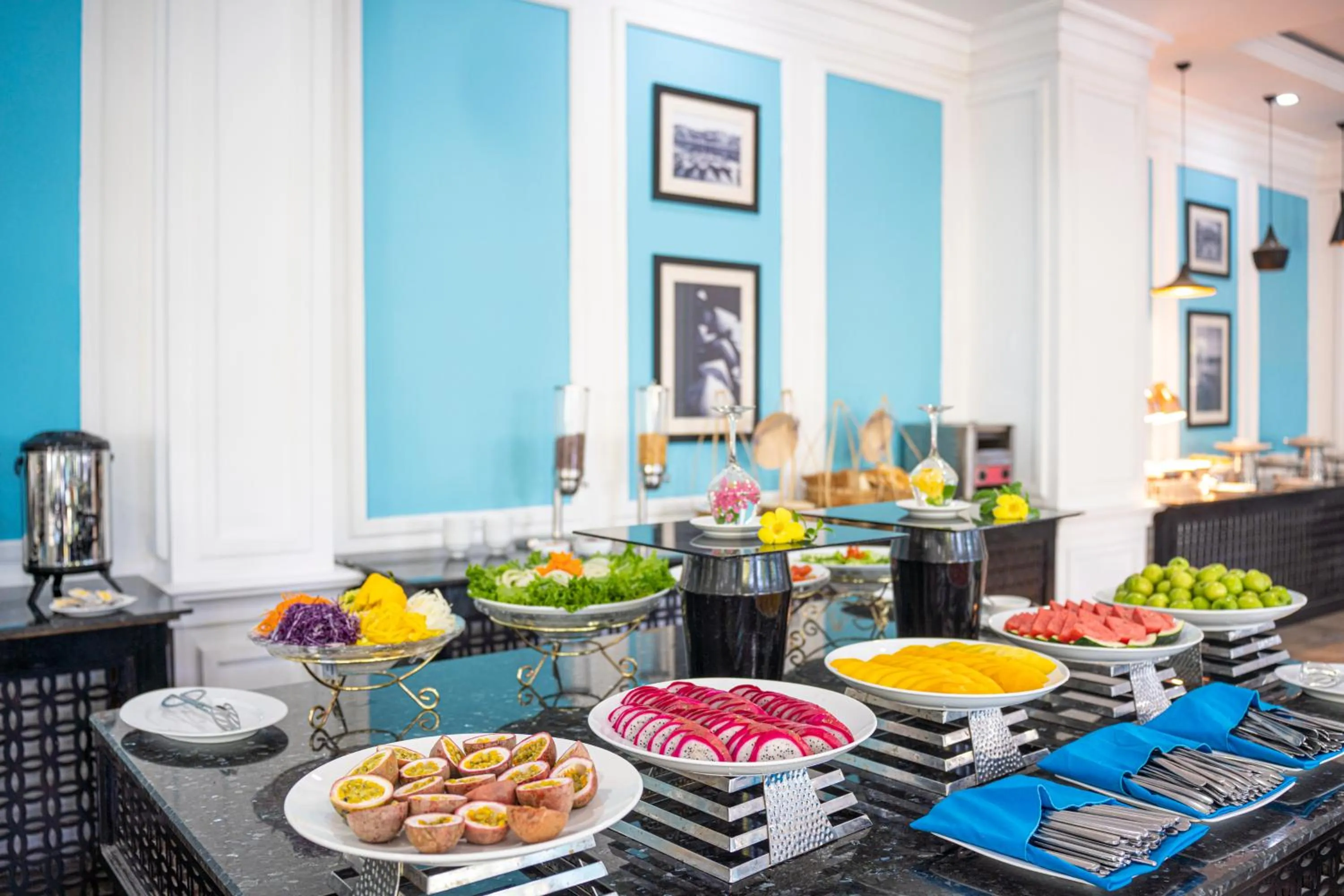 Buffet breakfast in Thanh Binh Riverside Hoi An