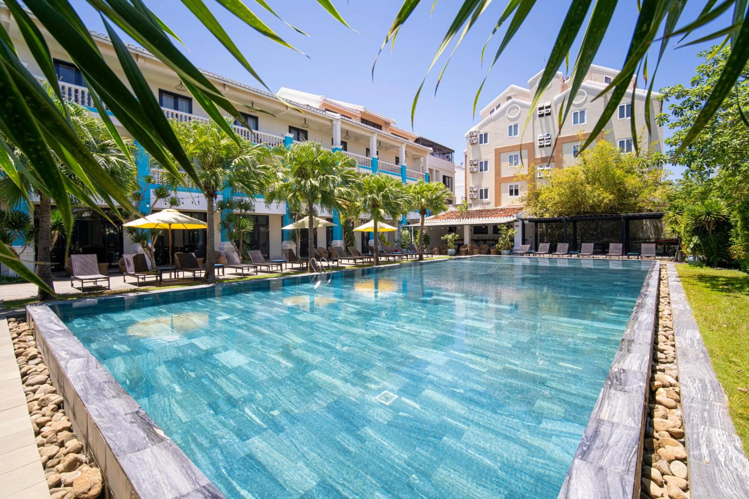 Swimming pool in Thanh Binh Riverside Hoi An