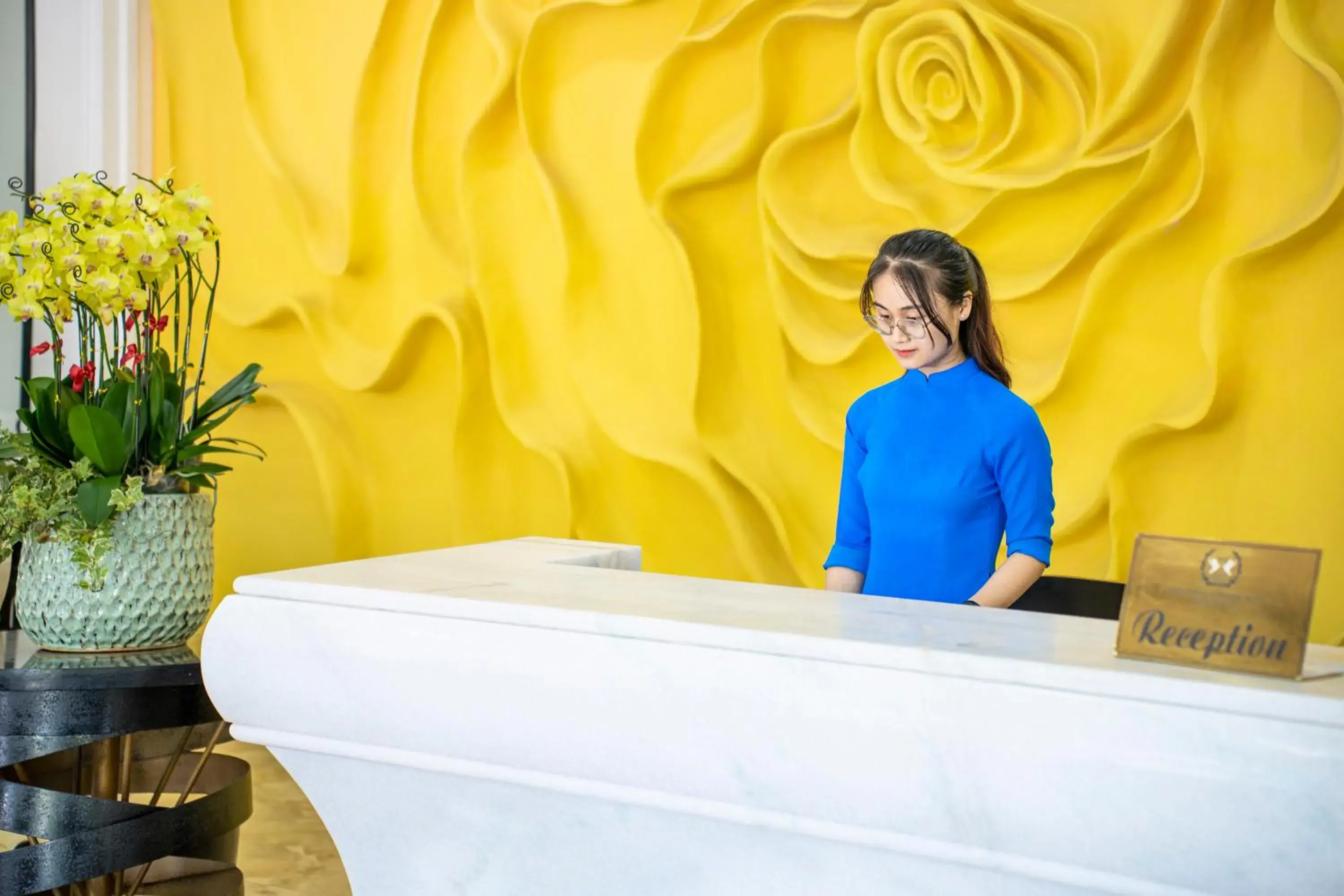 Lobby or reception in Thanh Binh Riverside Hoi An Lobby or reception in Thanh Binh Riverside Hoi An