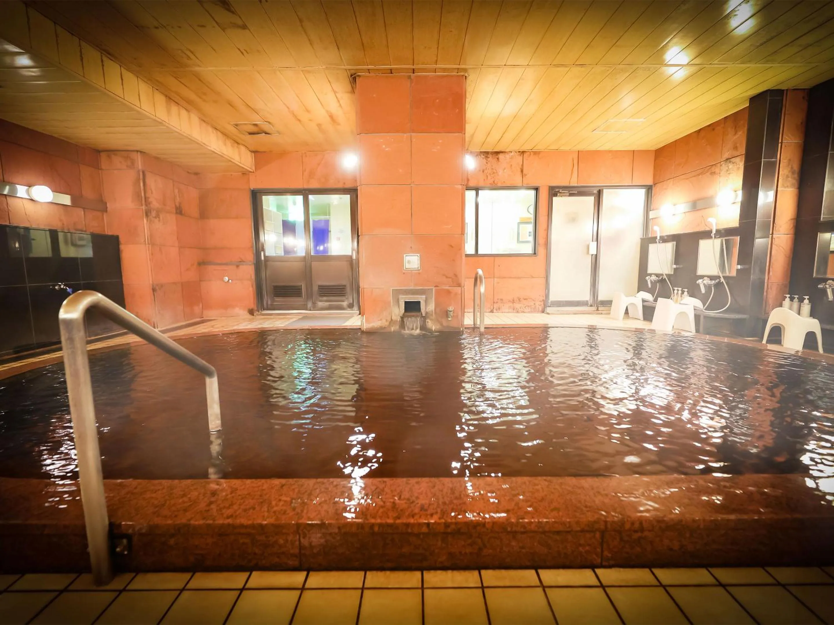 Hot Spring Bath in Fukui Hotel