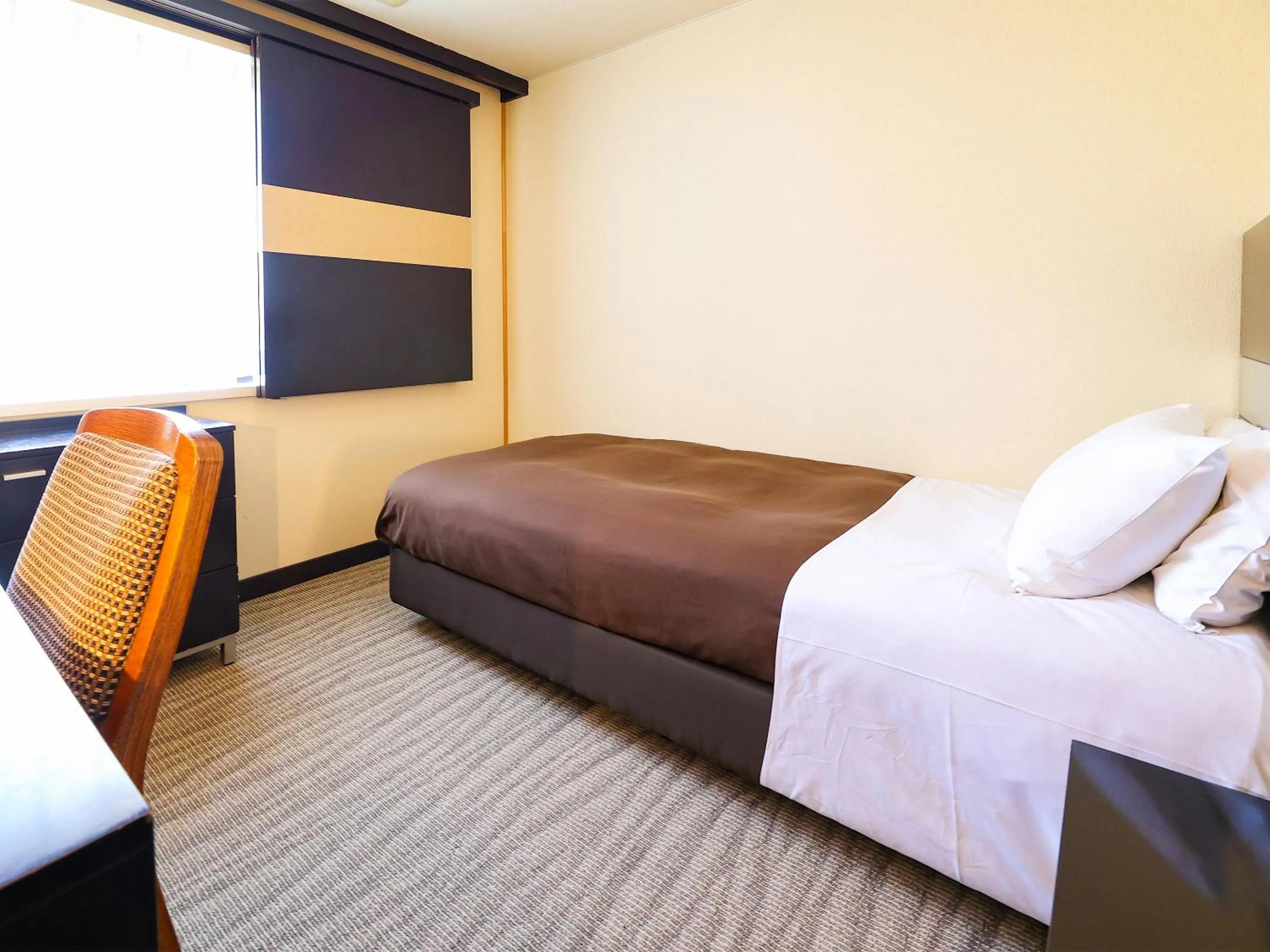 Photo of the whole room, Bed in Fukui Hotel