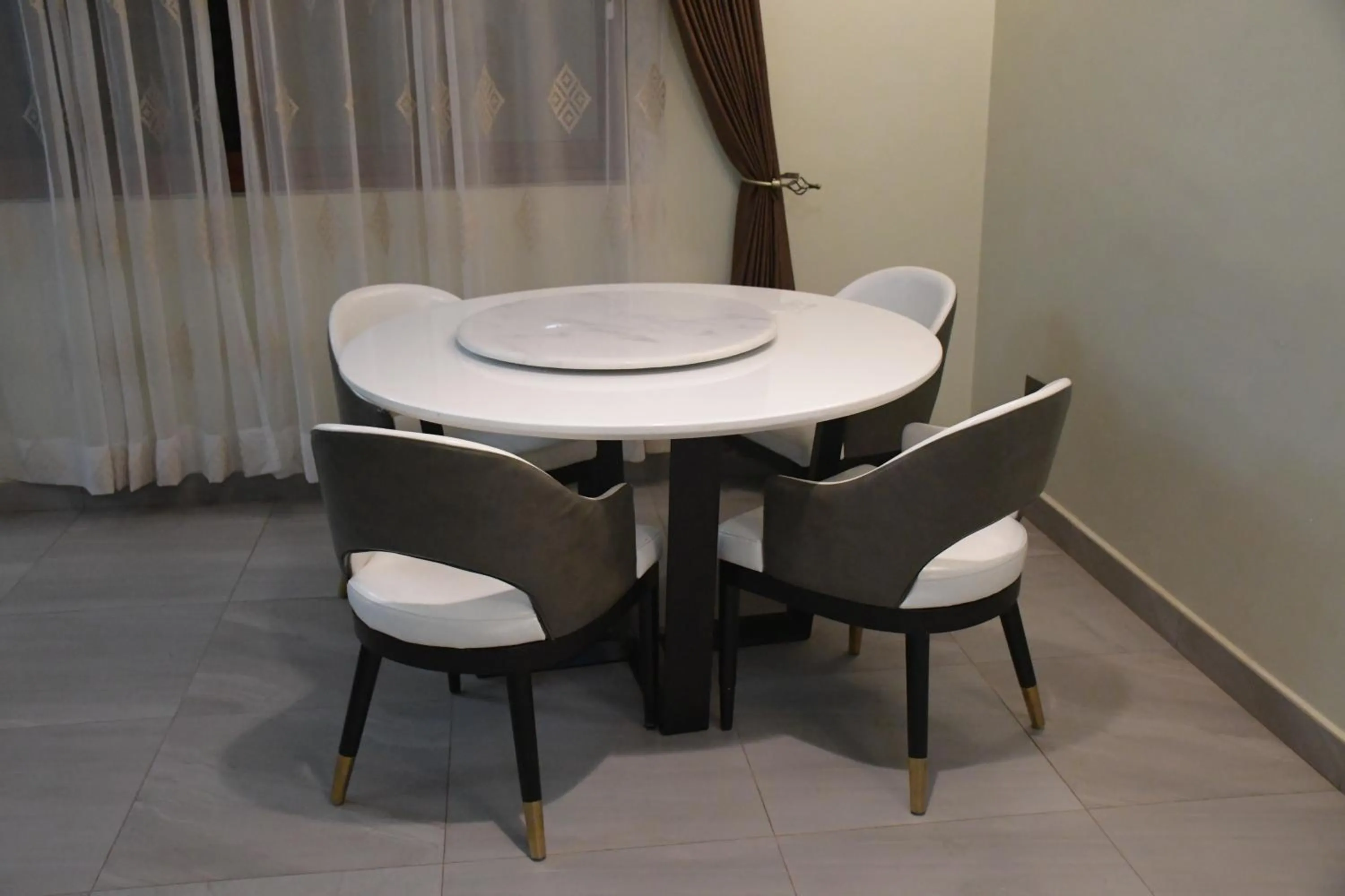 Dining area in Munyonyo Heights Apartments