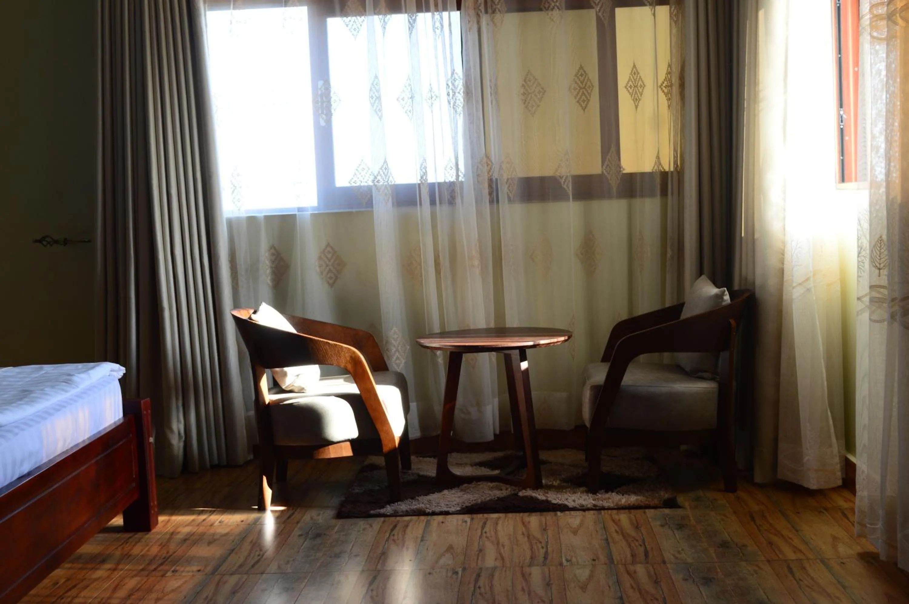 Bedroom, Bed in Munyonyo Heights Apartments