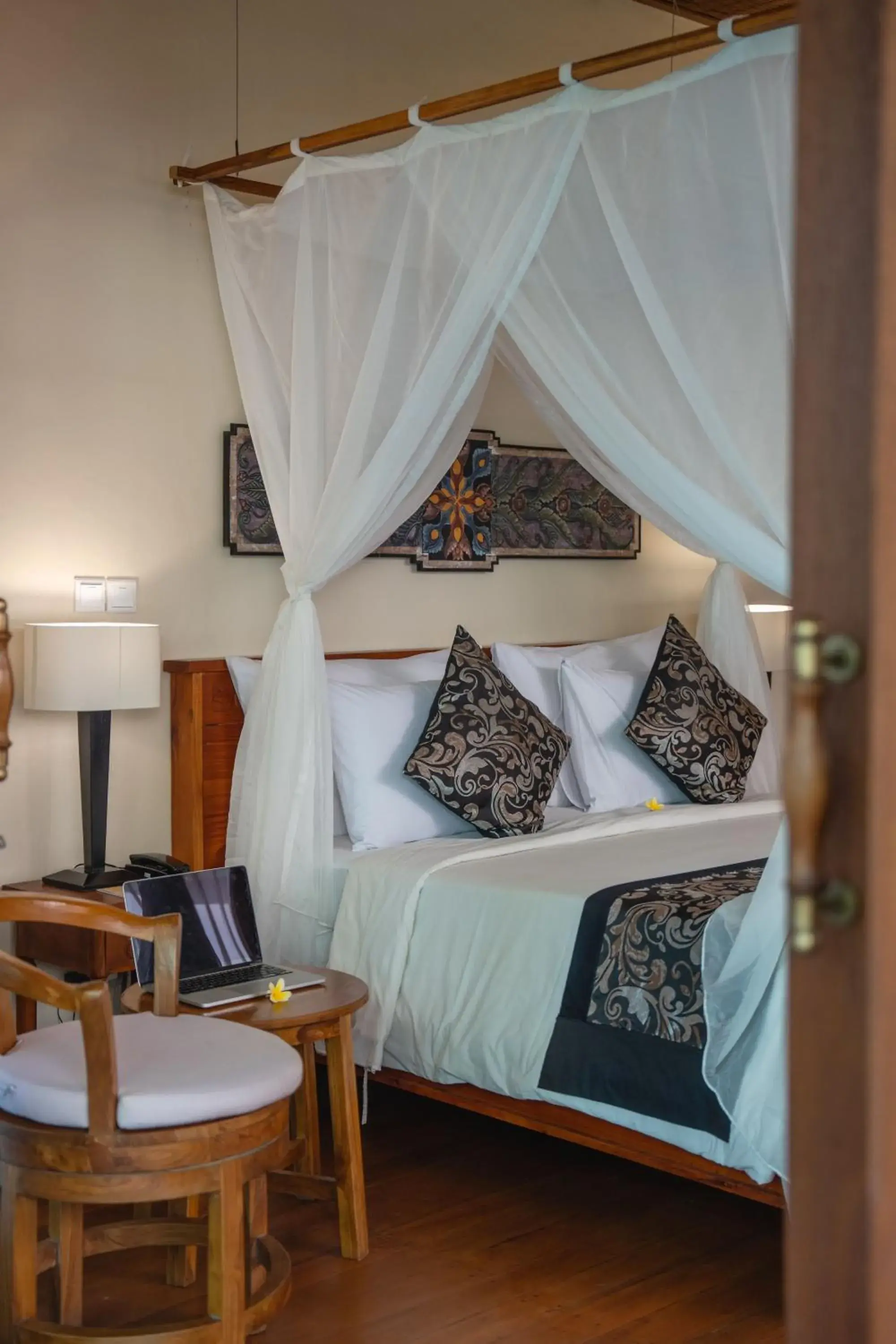 Bedroom, Bed in The Compass Rose Ubud Bedroom, Bed in The Compass Rose Ubud