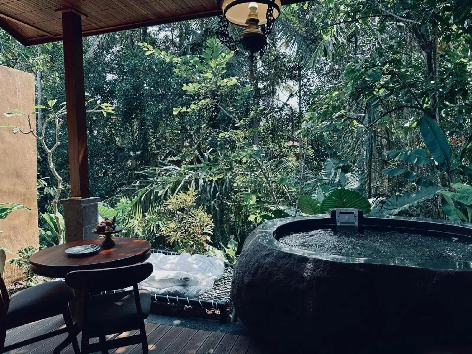 Balcony/Terrace in The Compass Rose Ubud Balcony/Terrace in The Compass Rose Ubud