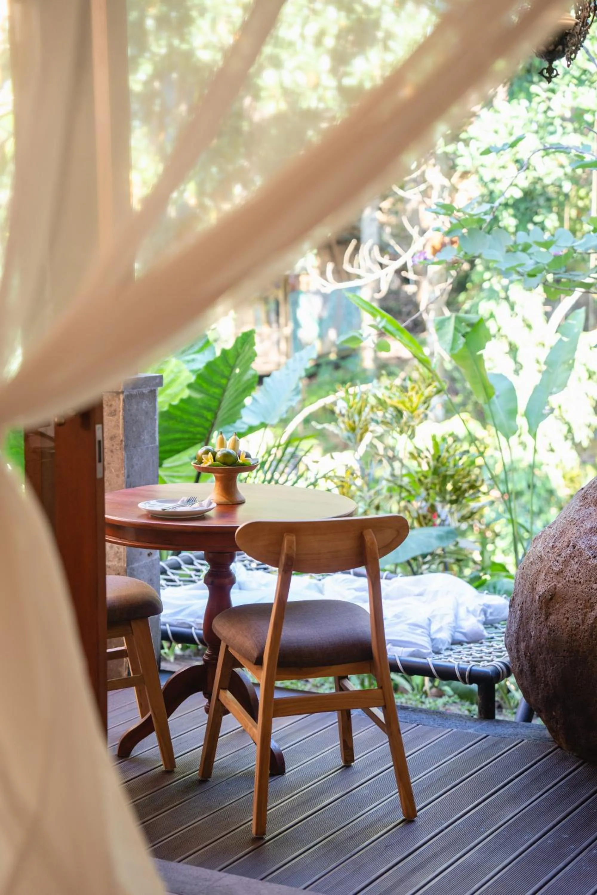 Patio in The Compass Rose Ubud