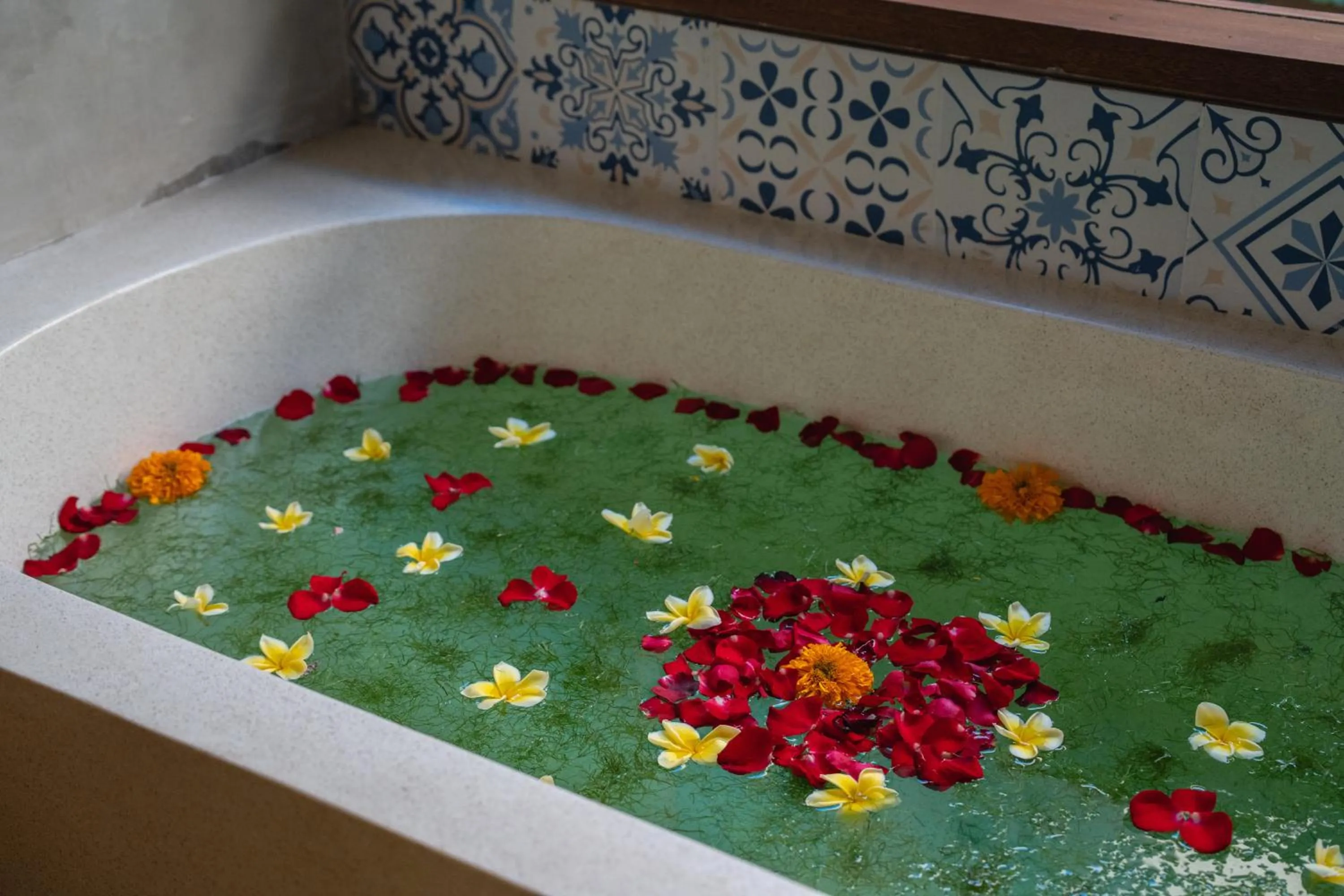 Bathroom in The Compass Rose Ubud