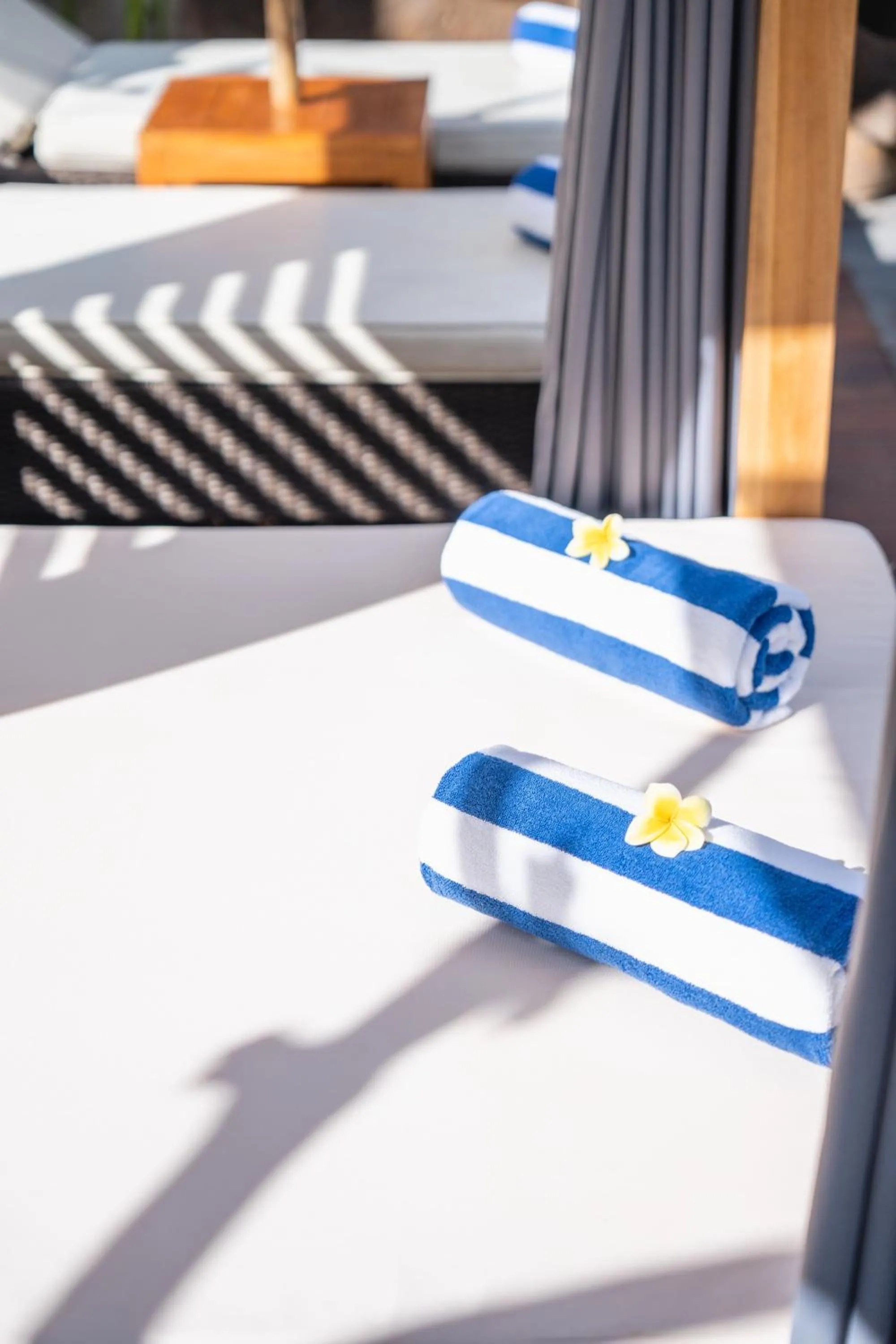 towels in The Compass Rose Ubud