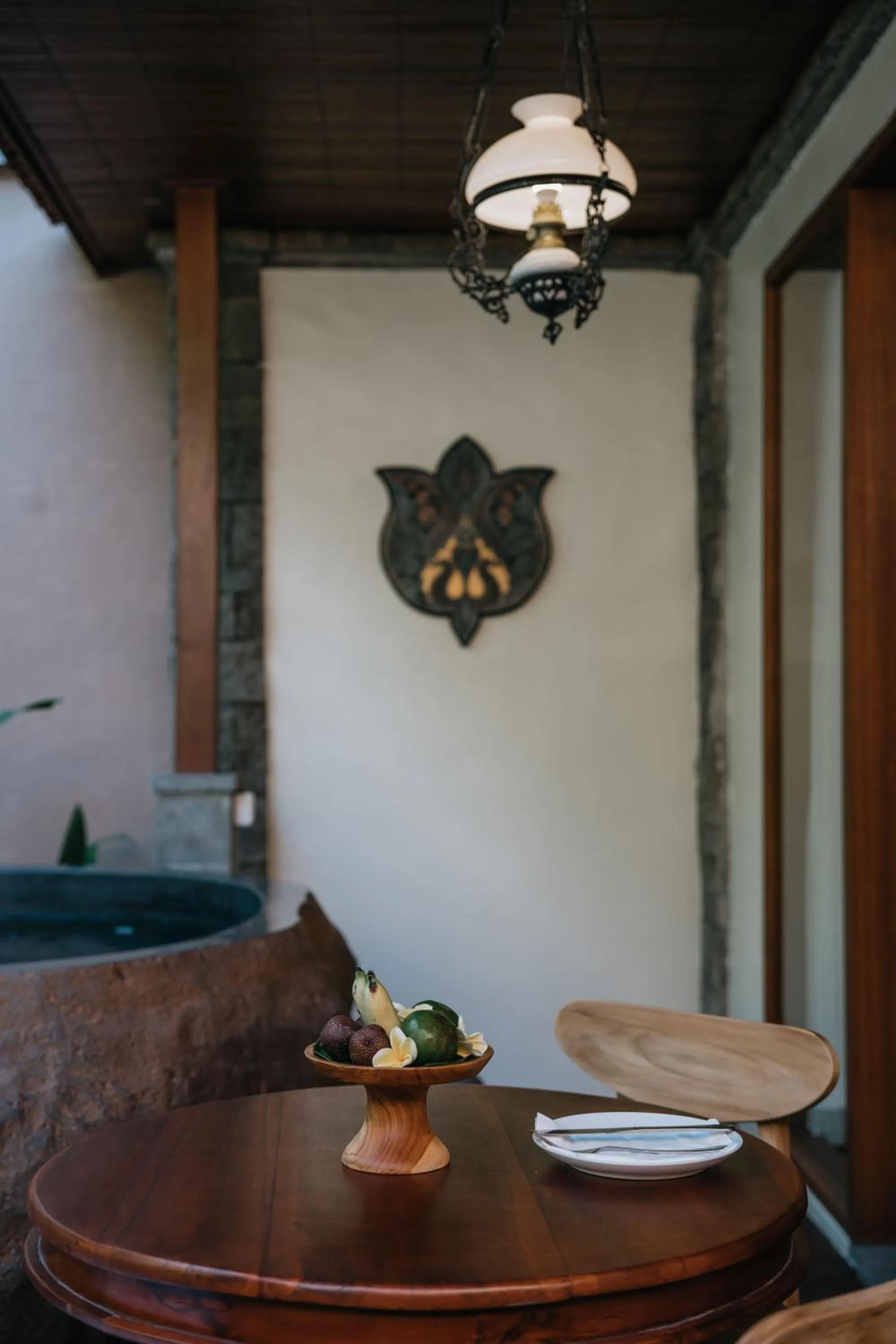 Balcony/Terrace in The Compass Rose Ubud