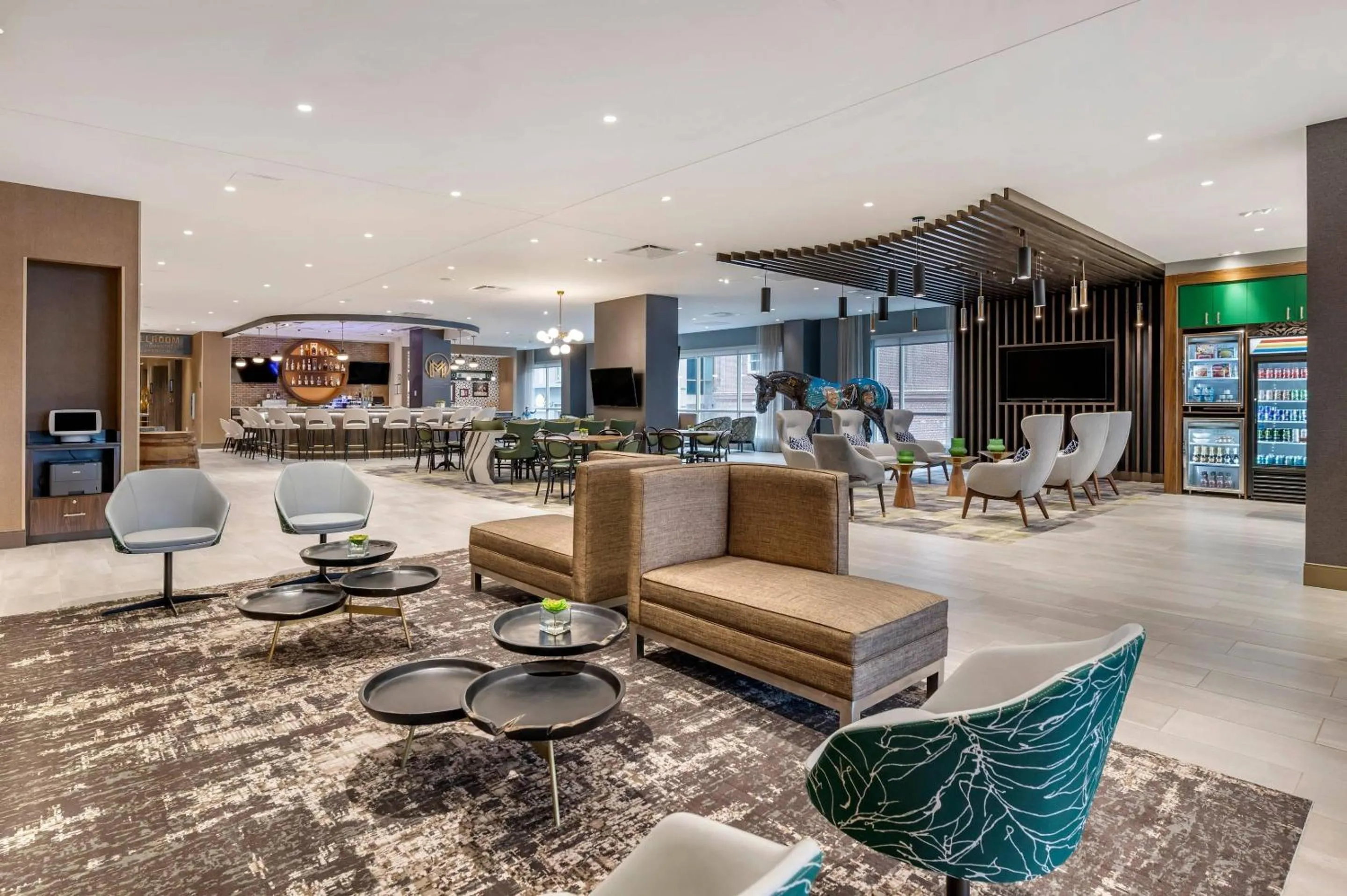 Lobby or reception in Cambria Hotel Louisville Downtown-Whiskey Row