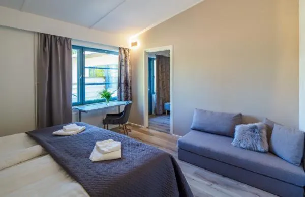 Photo of the whole room, Bed in Polku Hotelli