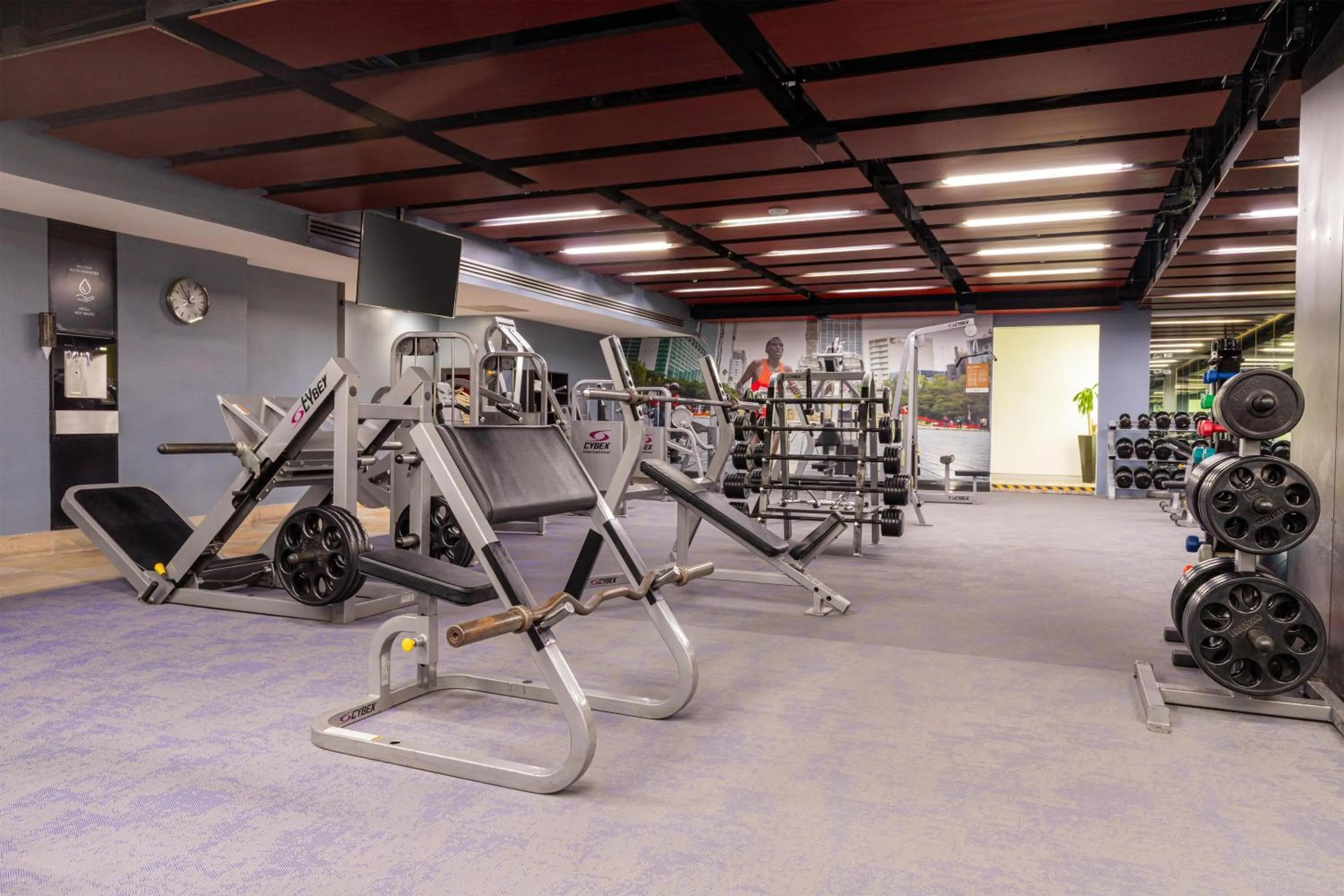 Fitness centre/facilities in Hilton Mexico City Reforma