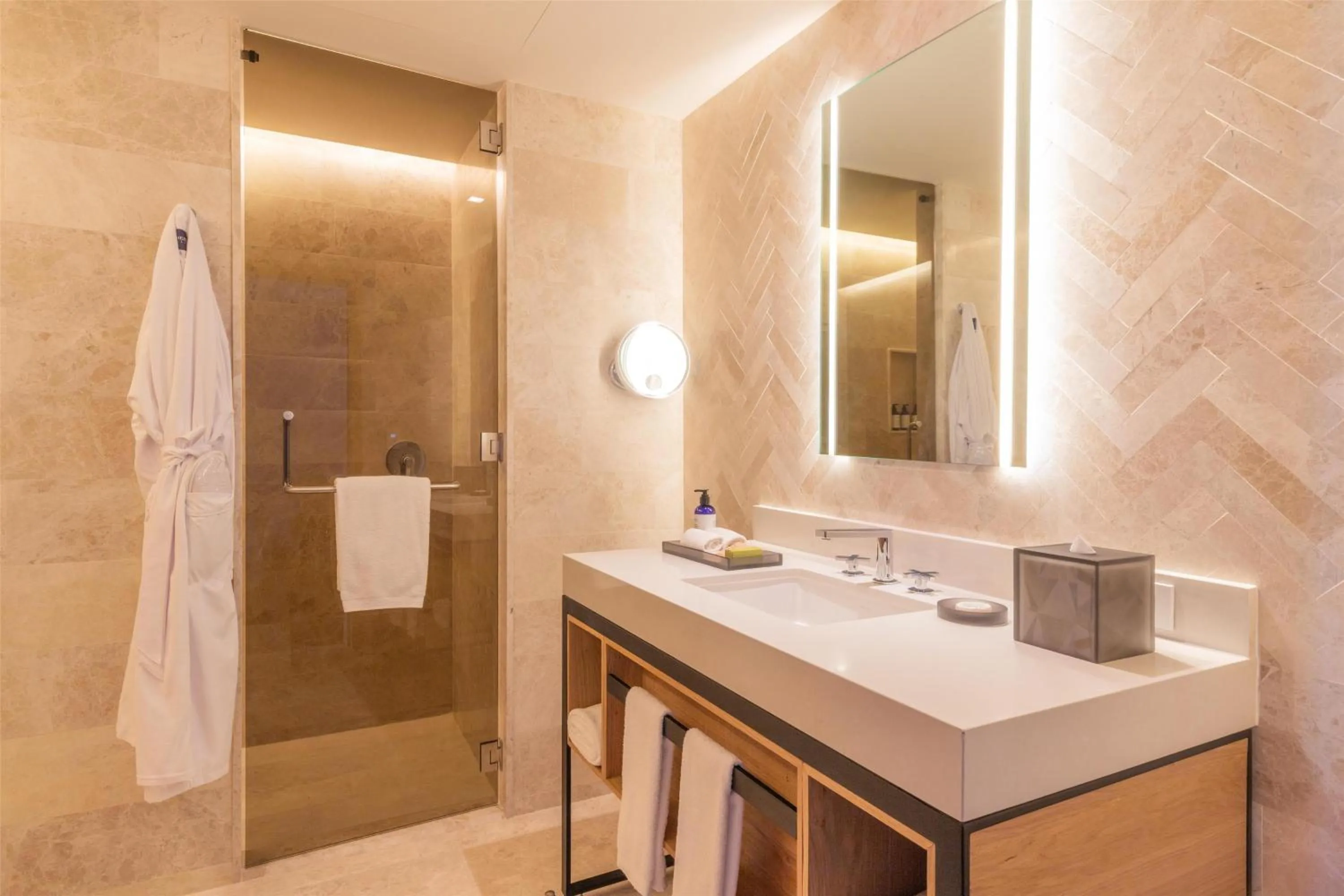 Bathroom in Hilton Mexico City Reforma