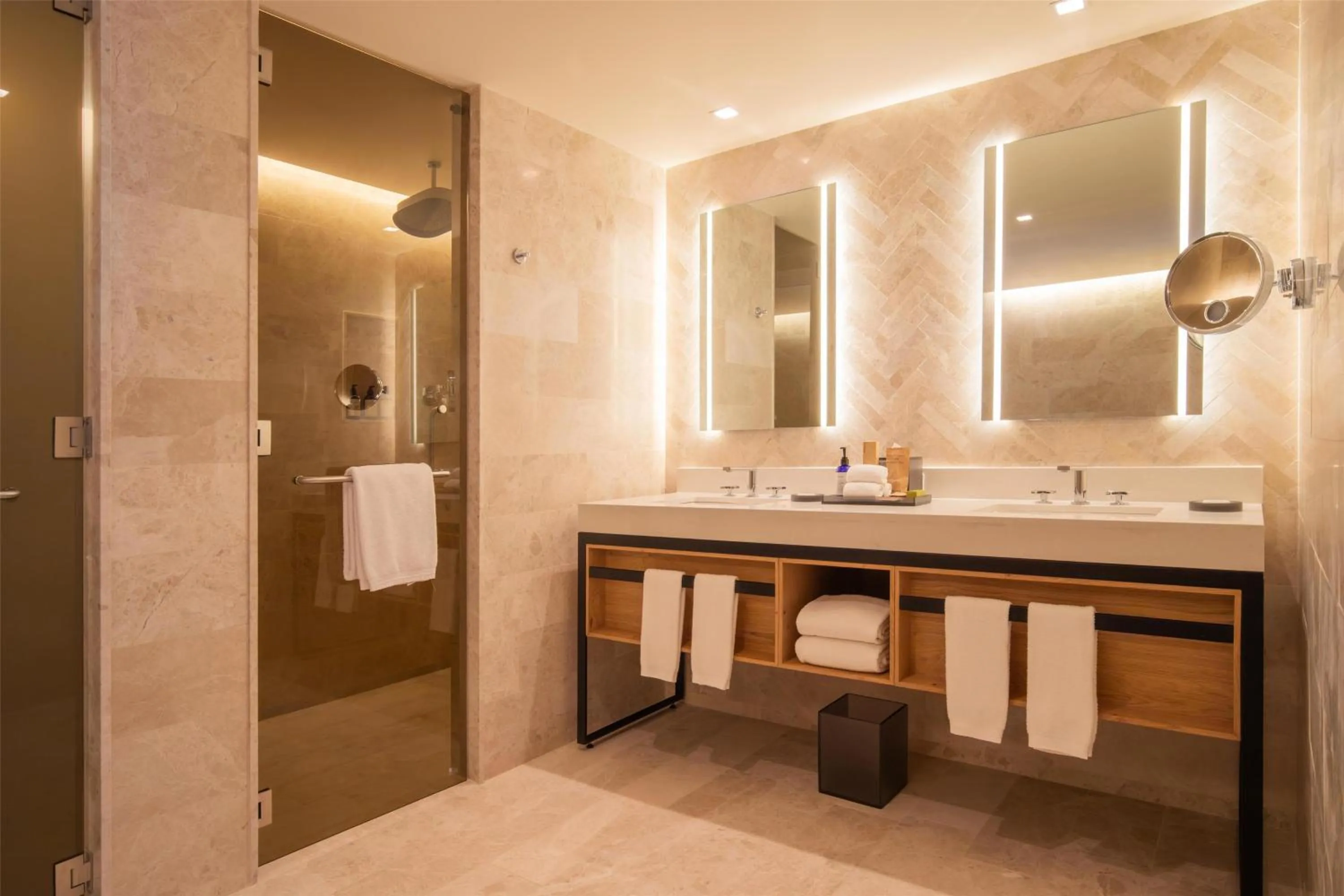 Bathroom in Hilton Mexico City Reforma