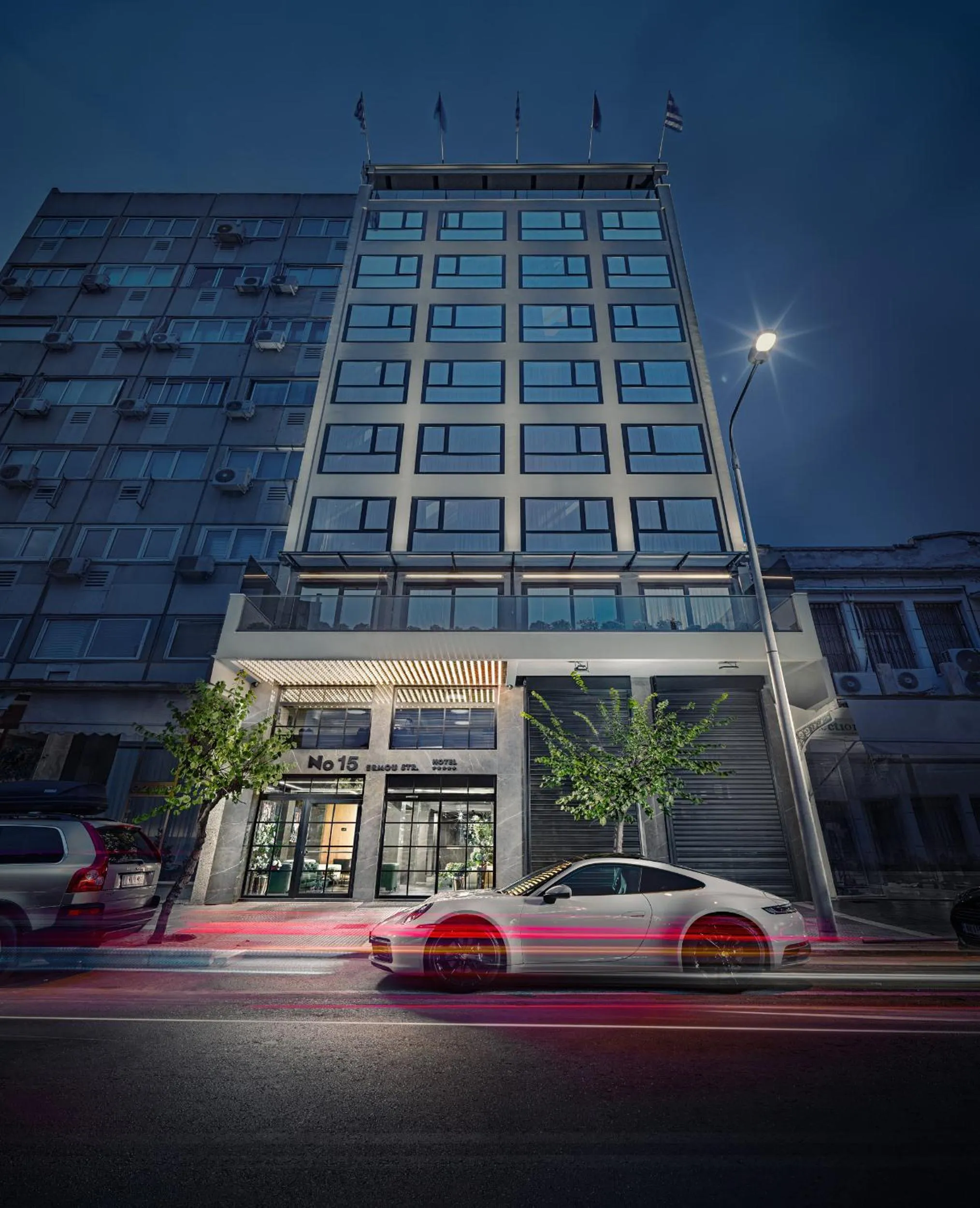 Property building in No 15 Ermou Hotel