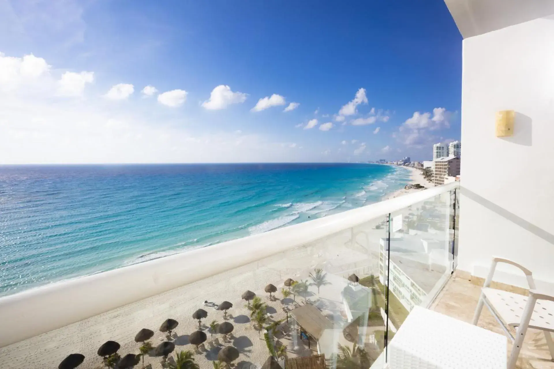 Sea view in Krystal Cancun Sea view in Krystal Cancun