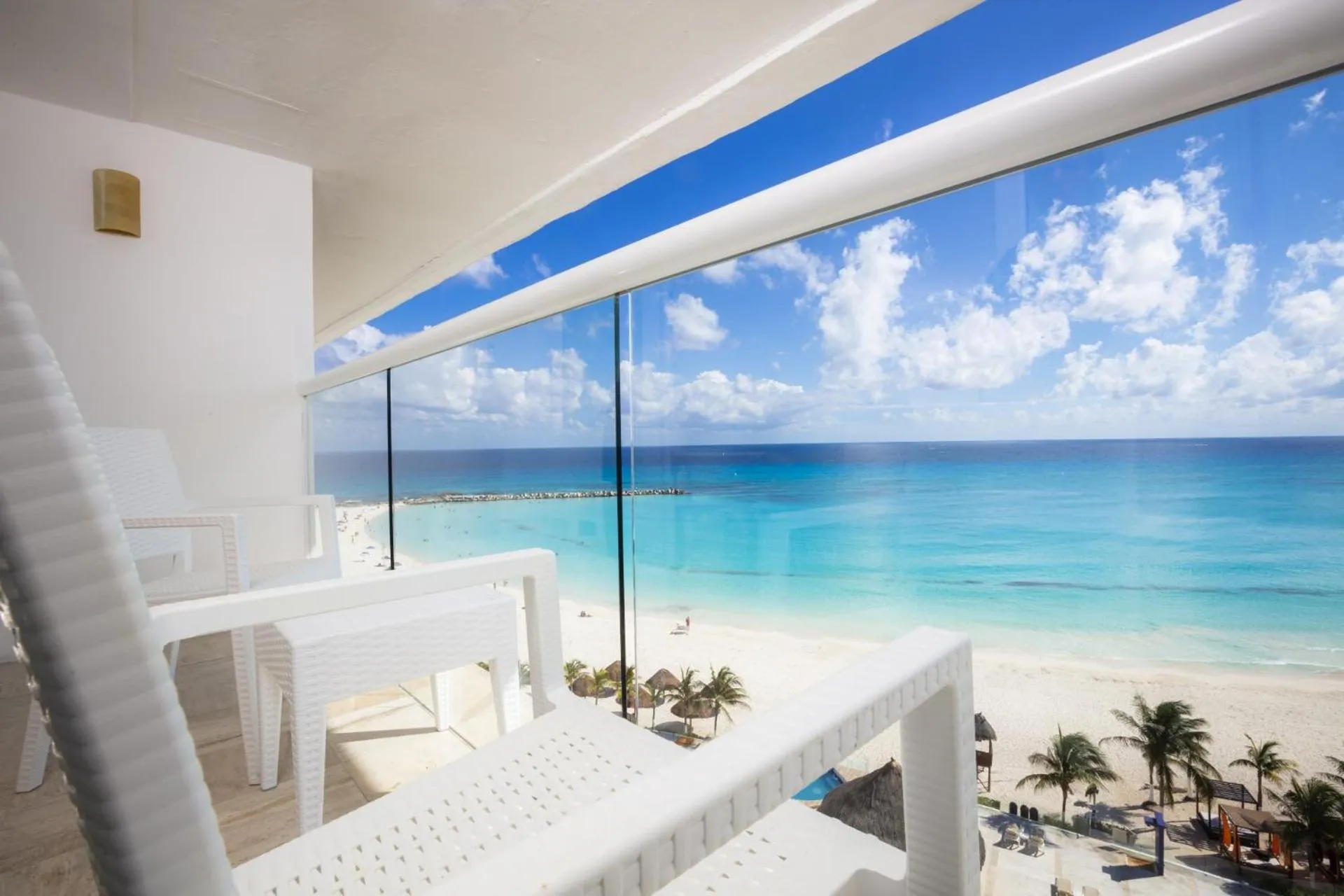 Balcony/Terrace in Krystal Cancun
