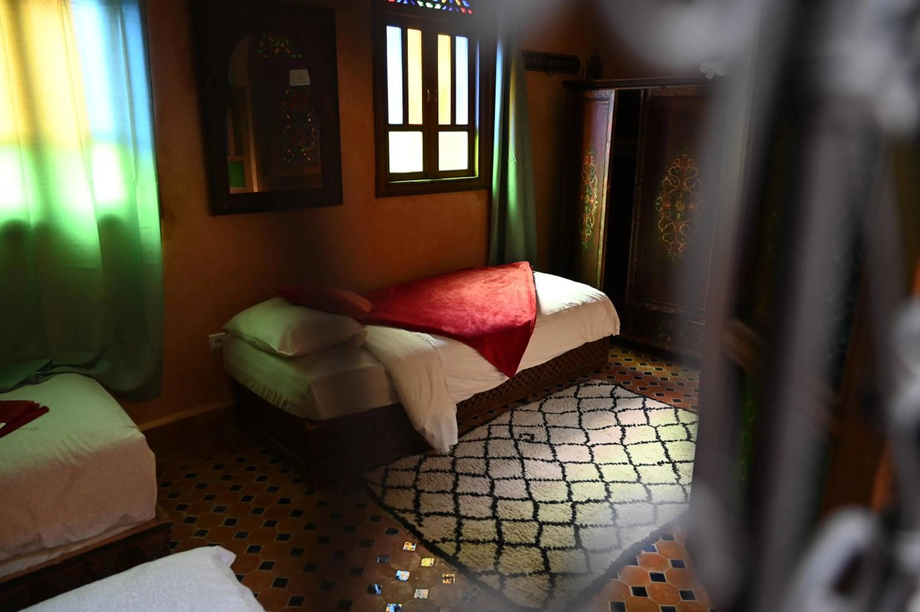 Bedroom, Bed in Riad le petit ksar