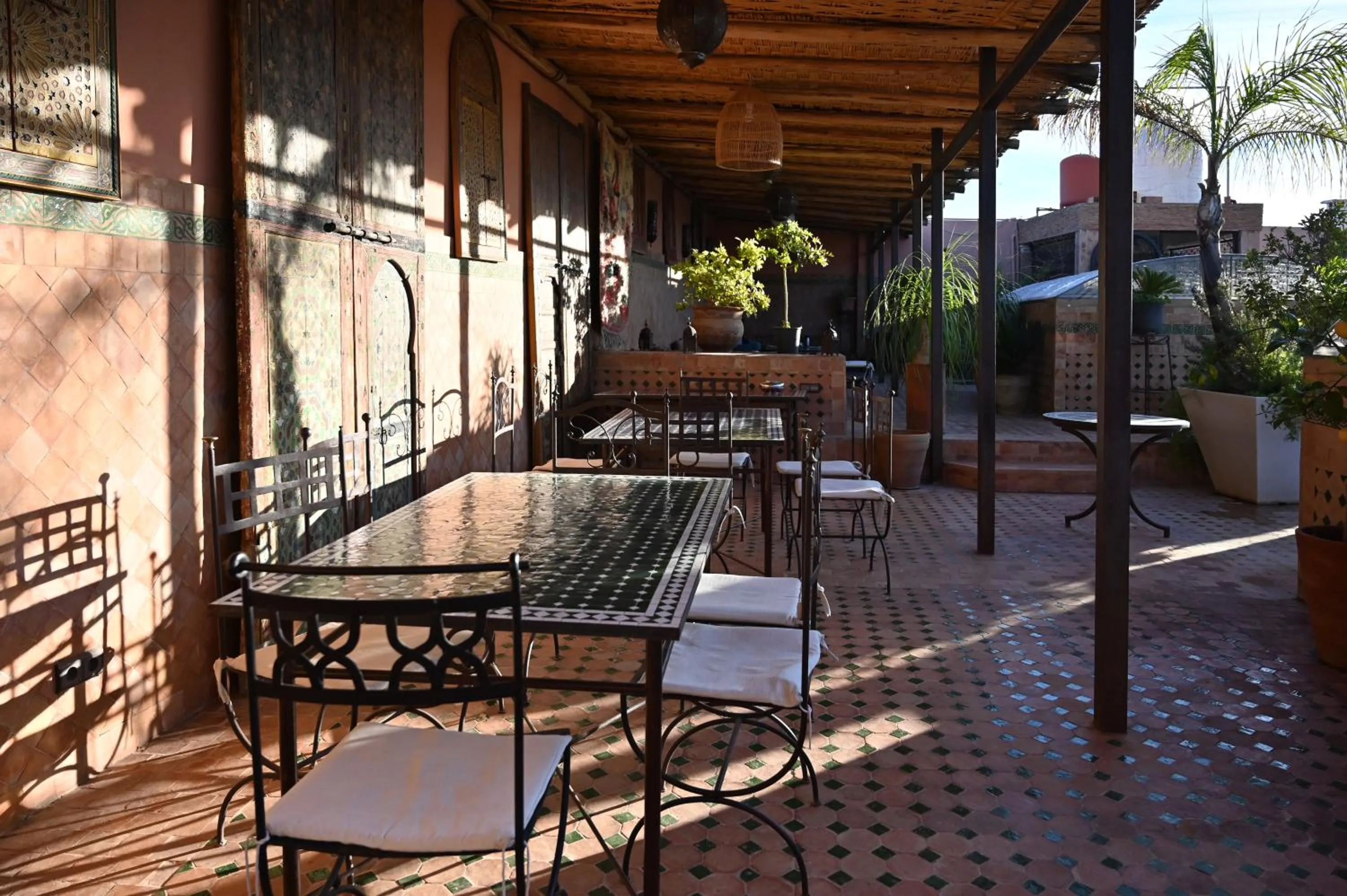 Patio in Riad le petit ksar