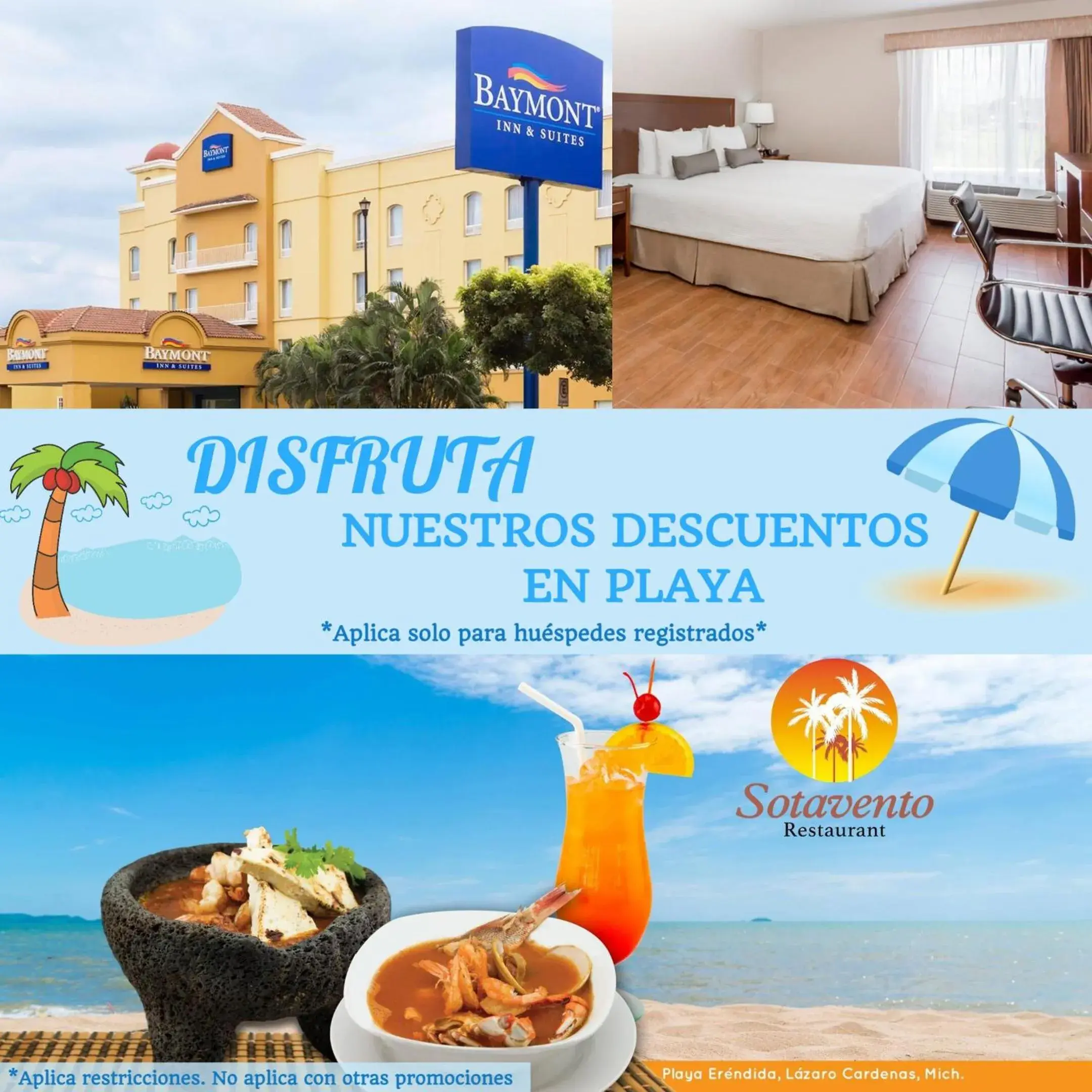 Restaurant/places to eat in Baymont by Wyndham Lazaro Cardenas Restaurant/places to eat in Baymont by Wyndham Lazaro Cardenas