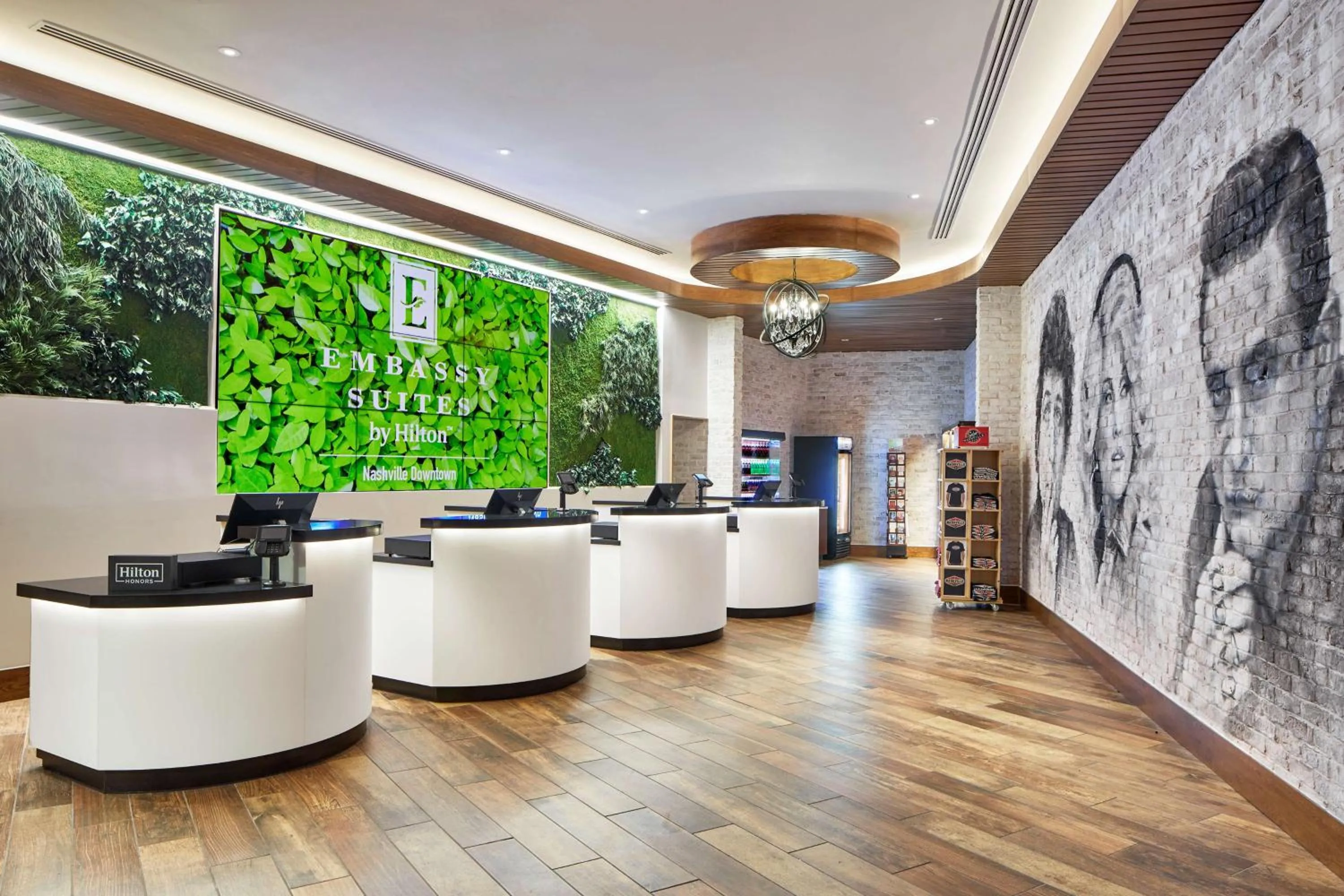 Lobby or reception in Embassy Suites by Hilton Nashville Downtown