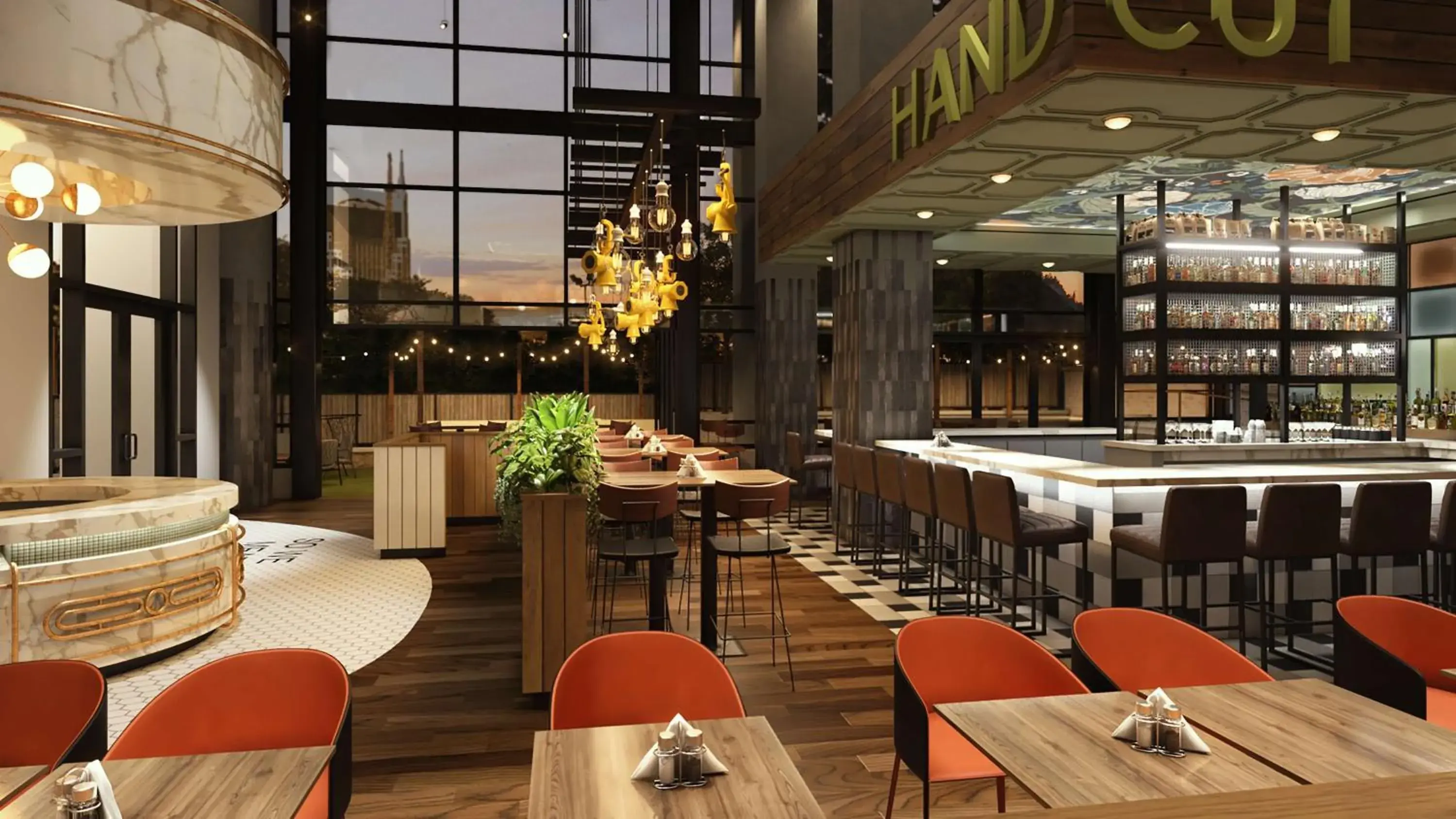 Restaurant/places to eat in Embassy Suites by Hilton Nashville Downtown Restaurant/places to eat in Embassy Suites by Hilton Nashville Downtown