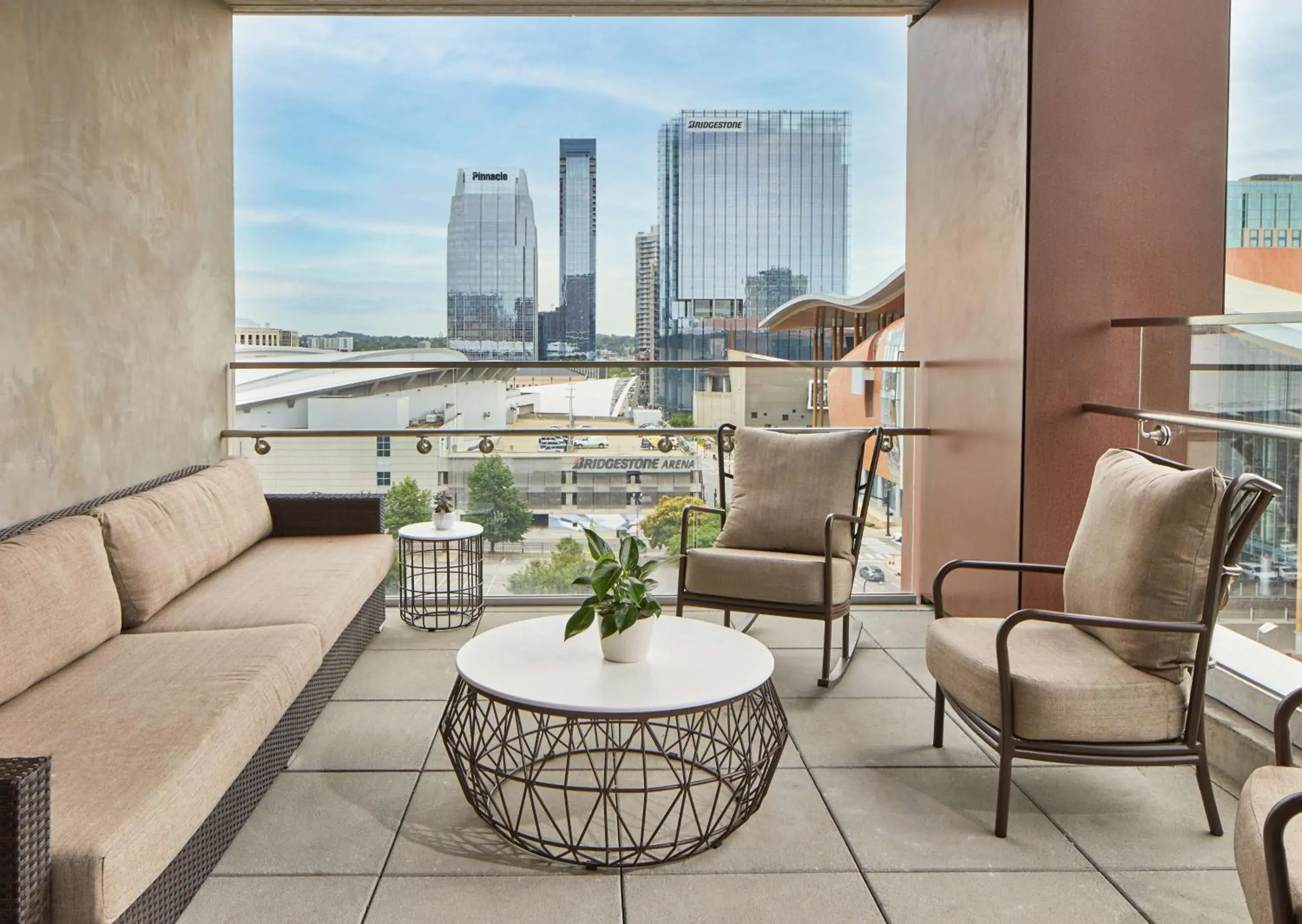 View (from property/room) in Embassy Suites by Hilton Nashville Downtown View (from property/room) in Embassy Suites by Hilton Nashville Downtown