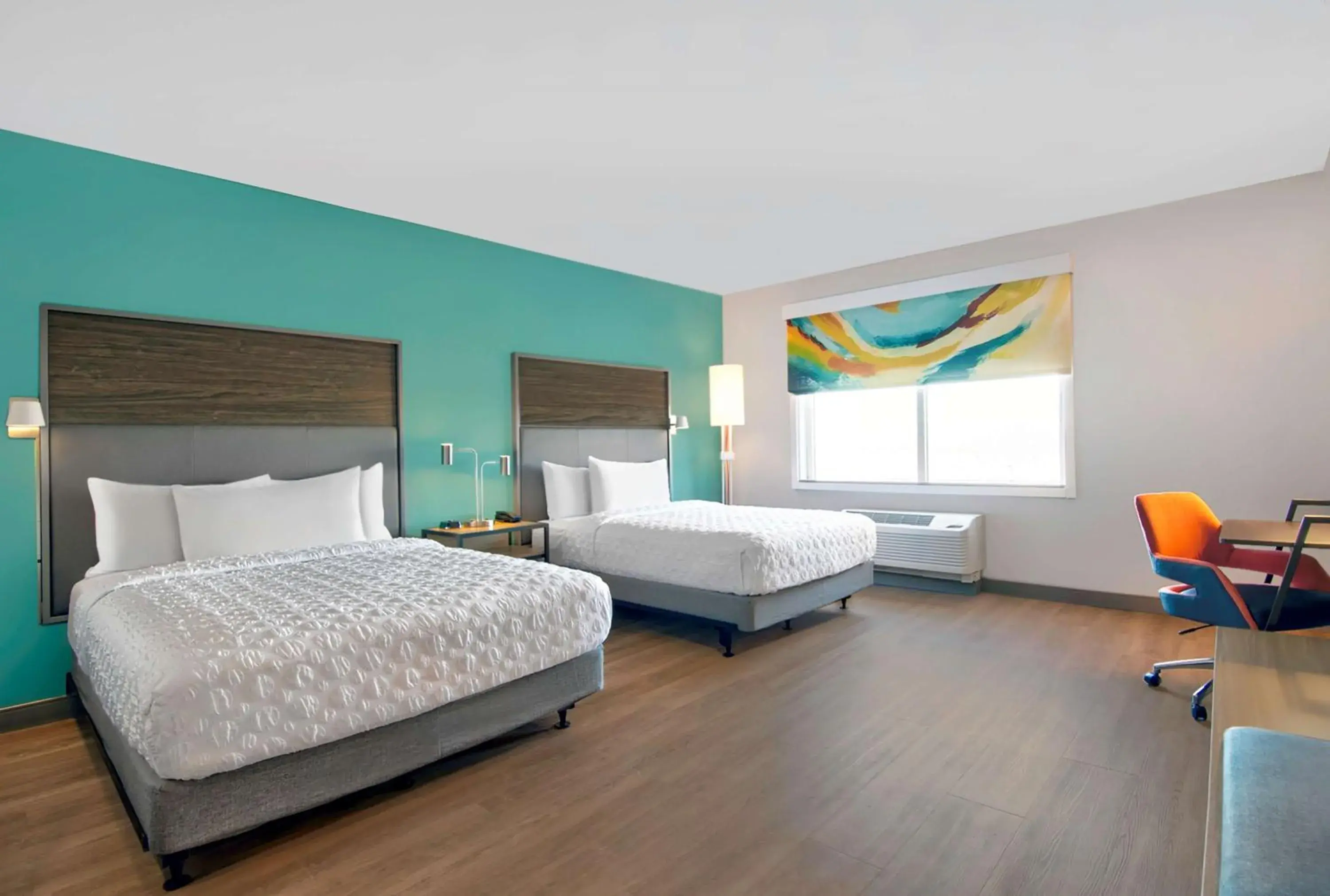 Bedroom, Bed in Tru By Hilton Ashburn One Loudoun, Va Bedroom, Bed in Tru By Hilton Ashburn One Loudoun, Va
