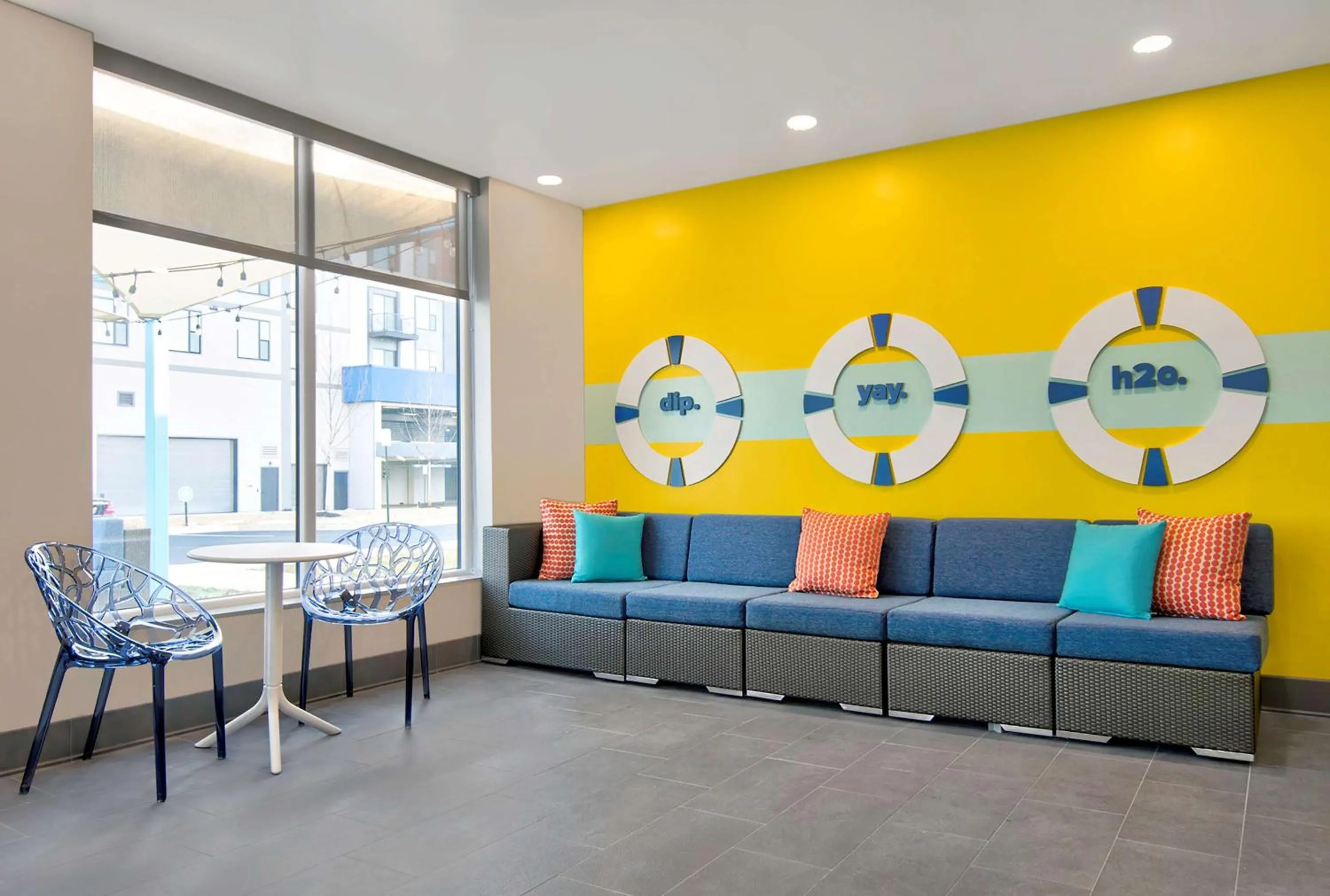 Pool view in Tru By Hilton Ashburn One Loudoun, Va