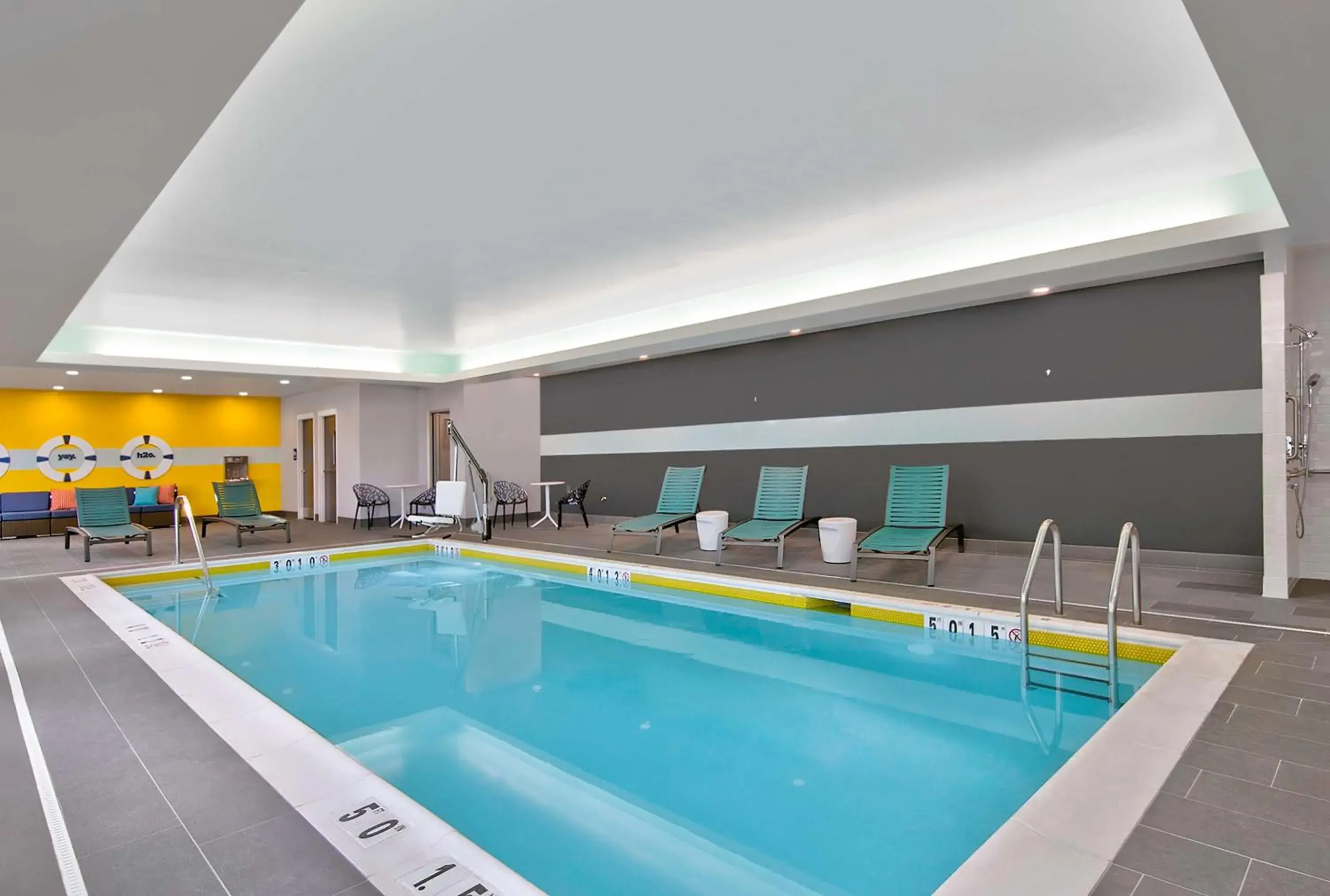Pool view in Tru By Hilton Ashburn One Loudoun, Va Pool view in Tru By Hilton Ashburn One Loudoun, Va