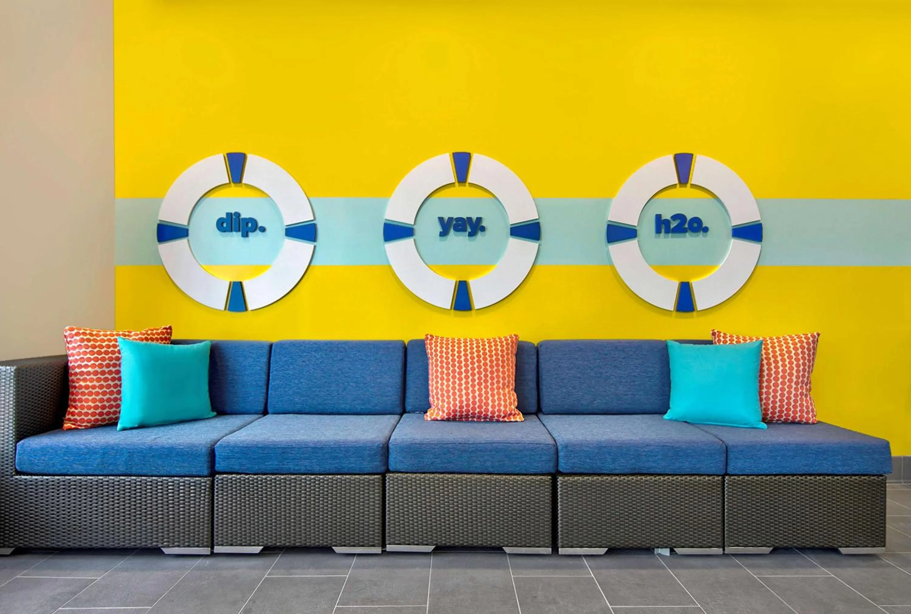 Pool view in Tru By Hilton Ashburn One Loudoun, Va