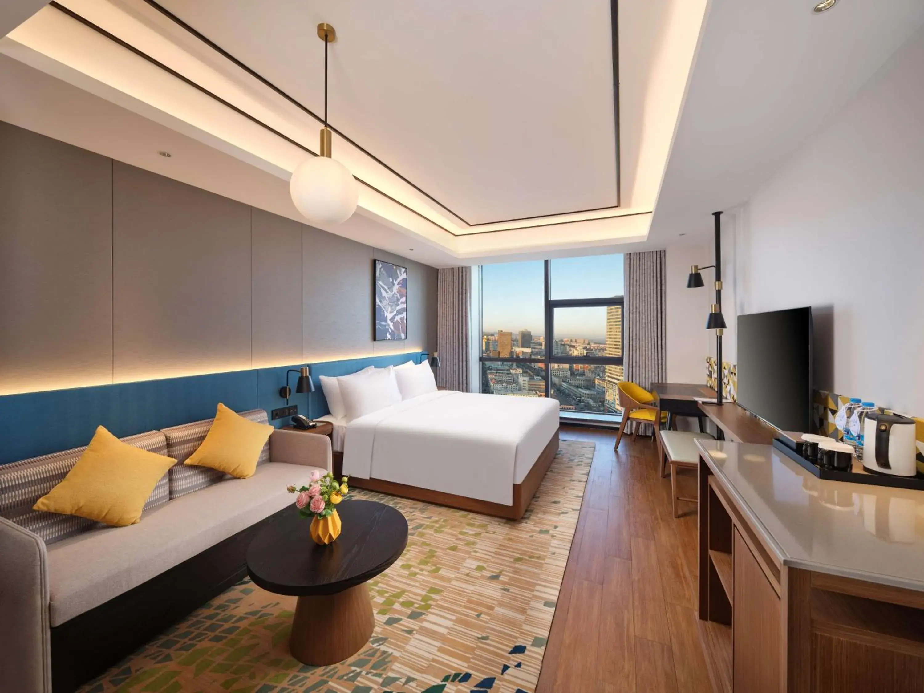 King Room - Mobility Accessible in Hilton Garden Inn Jinzhou Central Street King Room - Mobility Accessible in Hilton Garden Inn Jinzhou Central Street