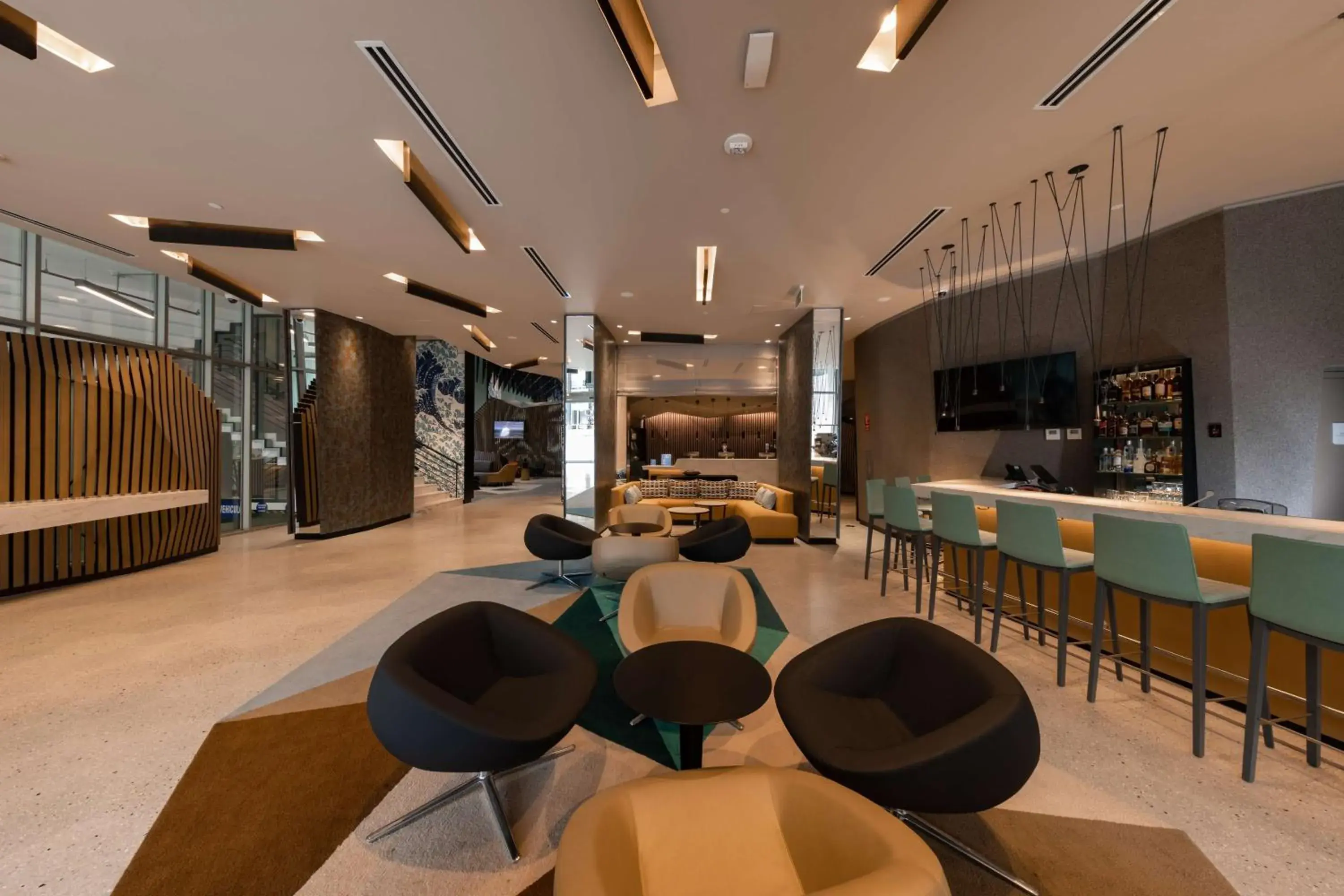 Lobby or reception in Hilton Garden Inn Lima Miraflores Lobby or reception in Hilton Garden Inn Lima Miraflores